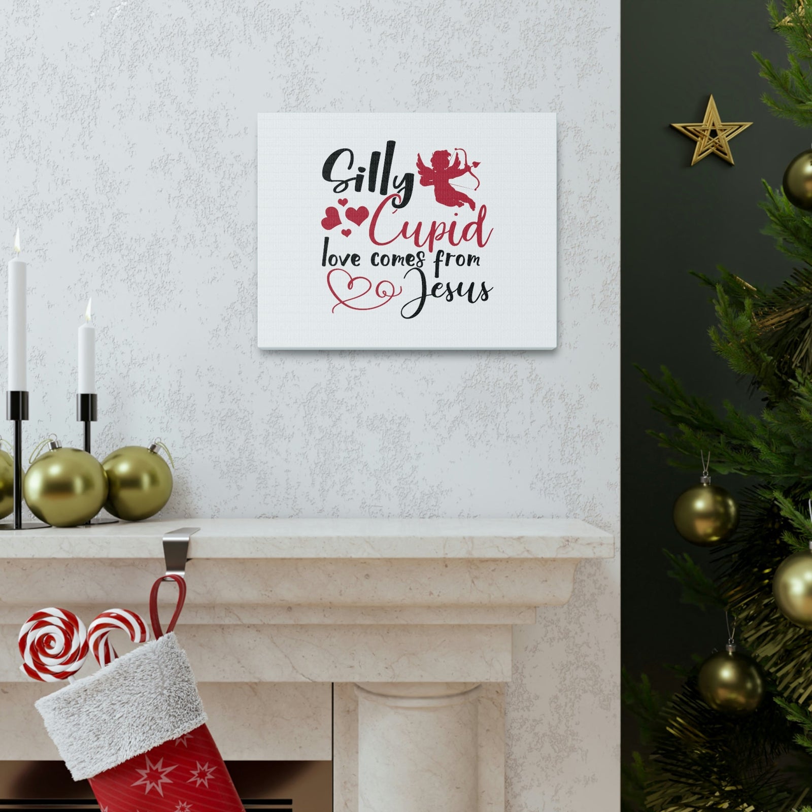 Scripture Walls Love Comes From Jesus 1 John 4:7 Christian Wall Art Bible Verse Print Ready to Hang Unframed-Express Your Love Gifts