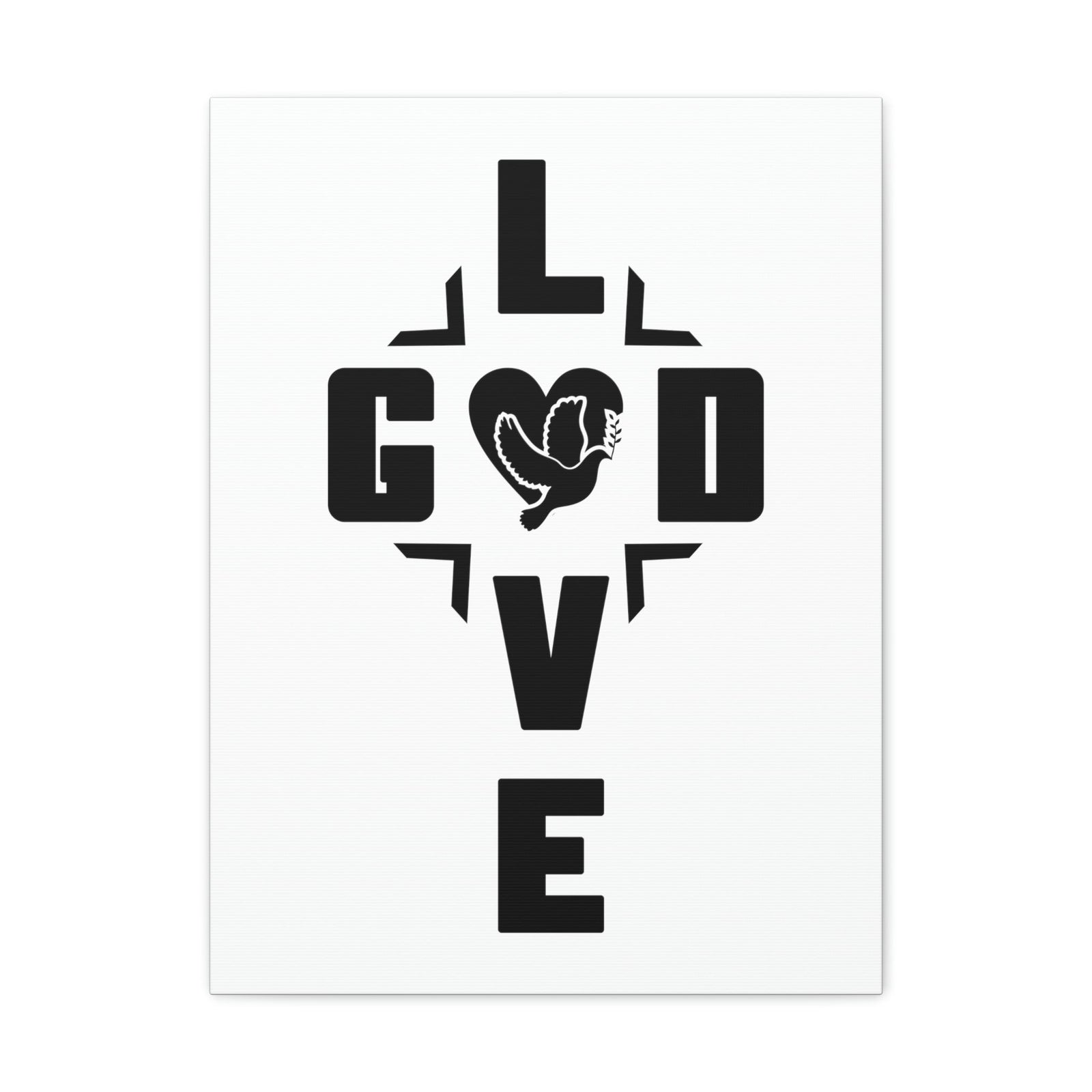 Scripture Walls Love God Deuteronomy 6:5 Christian Wall Art Bible Verse Print Ready to Hang Unframed-Express Your Love Gifts
