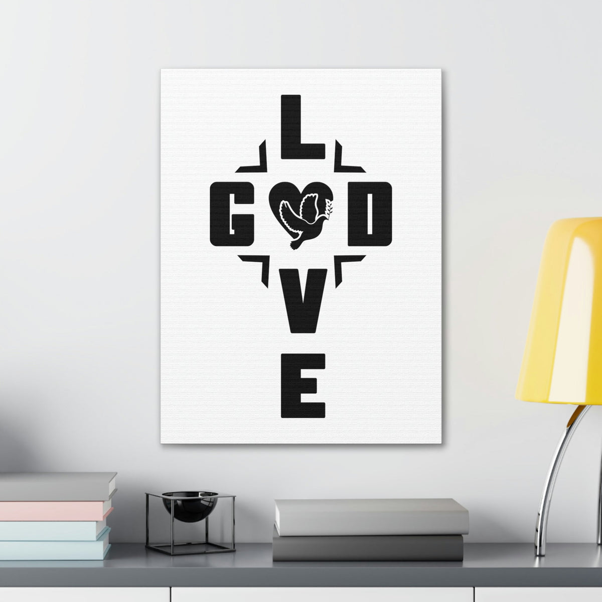 Scripture Walls Love God Deuteronomy 6:5 Christian Wall Art Bible Verse Print Ready to Hang Unframed-Express Your Love Gifts