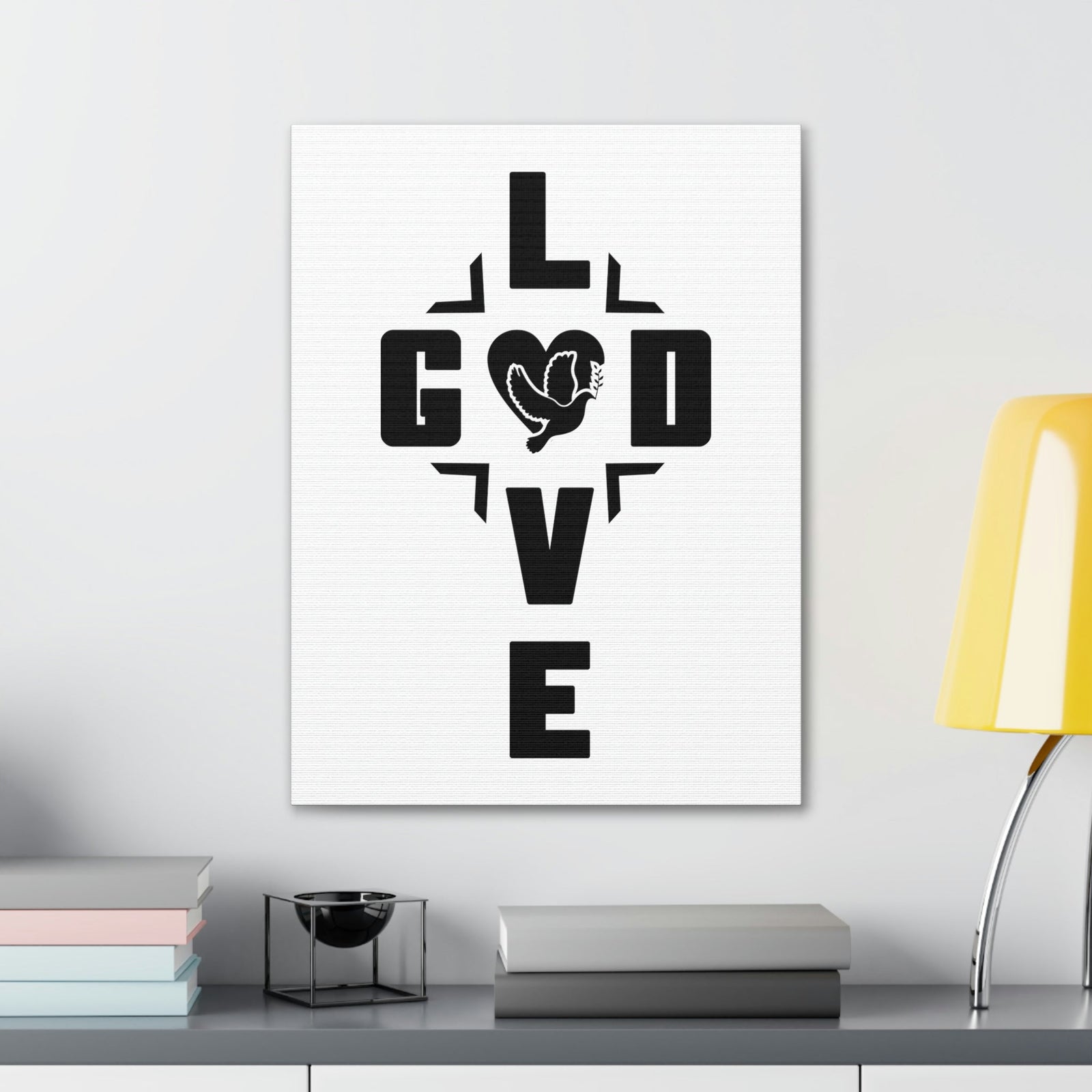 Scripture Walls Love God Deuteronomy 6:5 Christian Wall Art Bible Verse Print Ready to Hang Unframed-Express Your Love Gifts