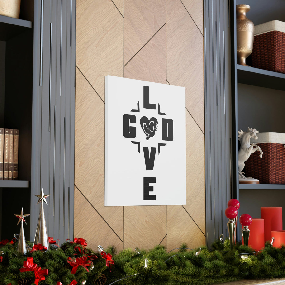 Scripture Walls Love God Deuteronomy 6:5 Christian Wall Art Bible Verse Print Ready to Hang Unframed-Express Your Love Gifts
