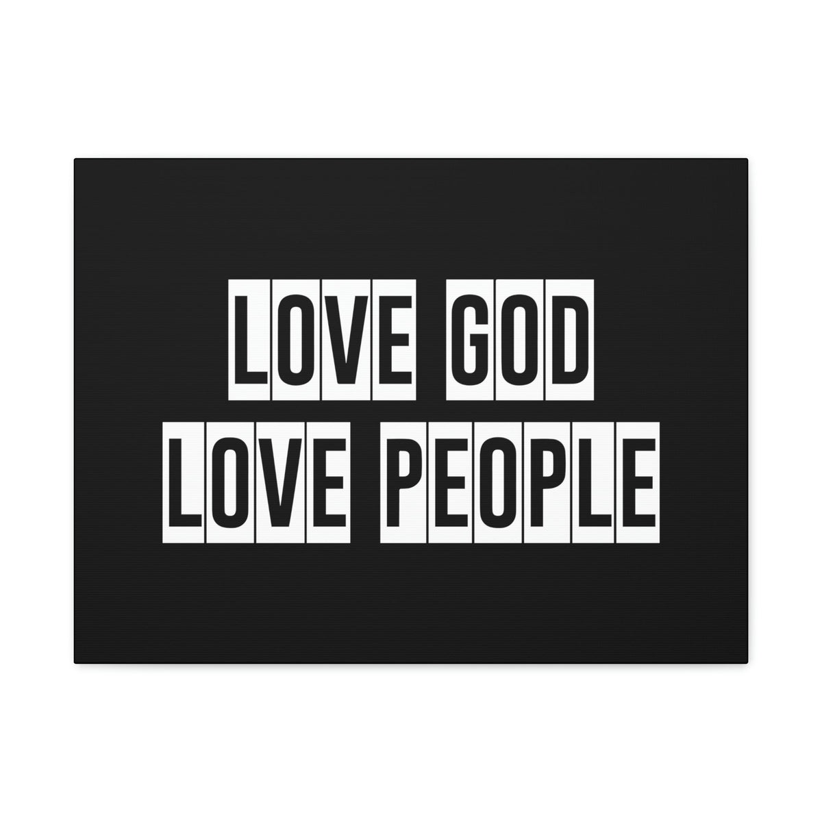 Scripture Walls Love God Love People Luke 10:27 Christian Wall Art Bible Verse Print Ready to Hang Unframed-Express Your Love Gifts