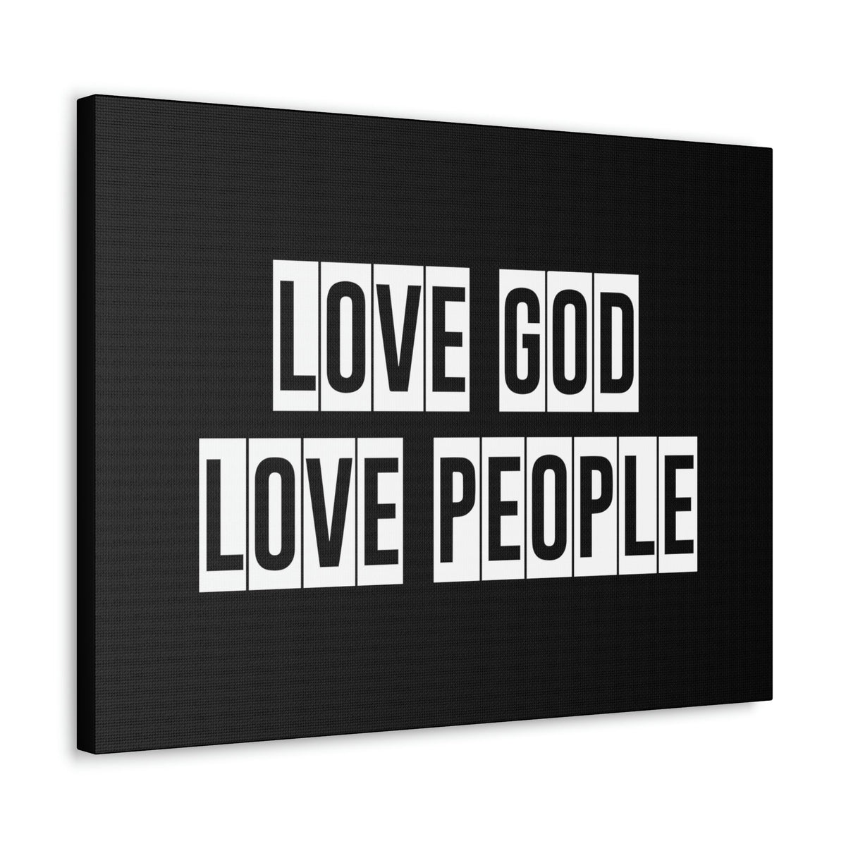 Scripture Walls Love God Love People Luke 10:27 Christian Wall Art Bible Verse Print Ready to Hang Unframed-Express Your Love Gifts