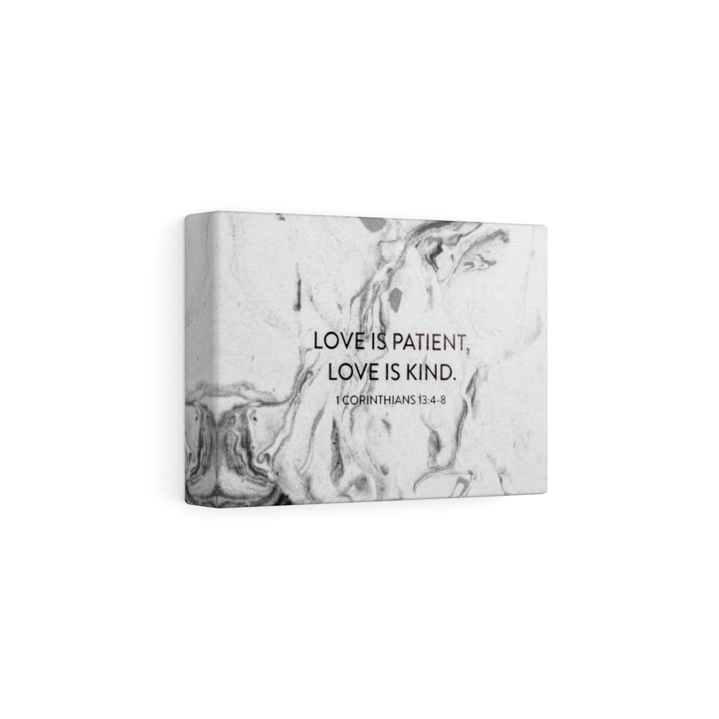 Scripture Walls Love Is Patient 1 Corinthians 13:4-8 Bible Verse Canvas Christian Wall Art Ready to Hang Unframed-Express Your Love Gifts