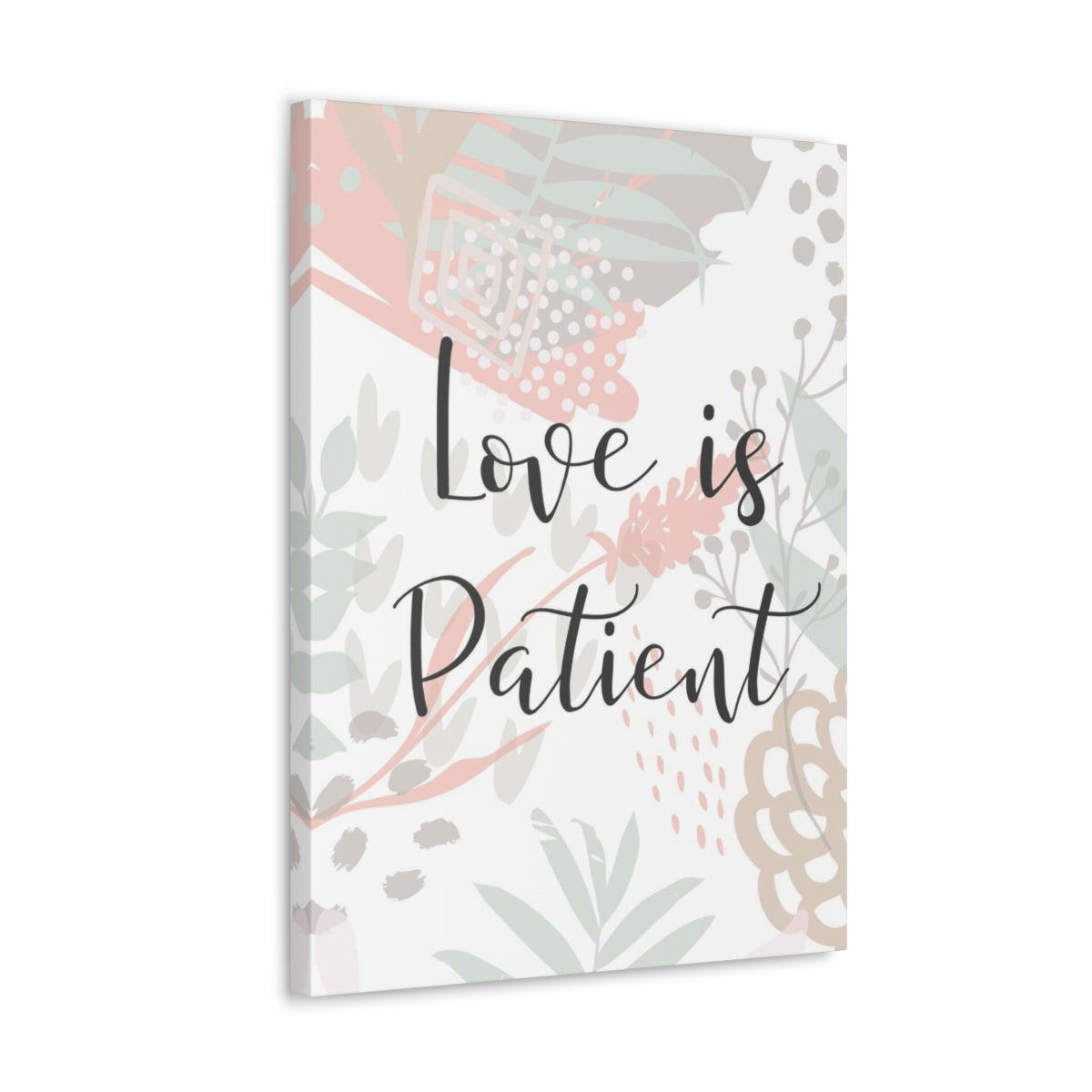 Scripture Walls Love Is Patient 1 Corinthians 13:4 Christian Wall Art Bible Verse Print Ready to Hang Unframed-Express Your Love Gifts