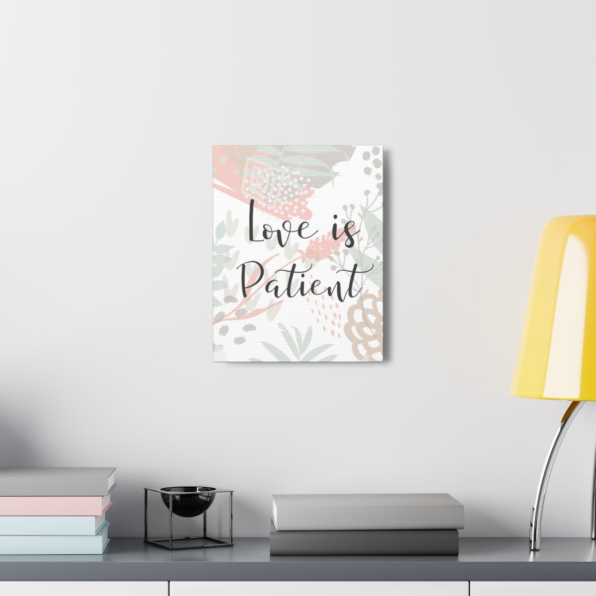 Scripture Walls Love Is Patient 1 Corinthians 13:4 Christian Wall Art Bible Verse Print Ready to Hang Unframed-Express Your Love Gifts