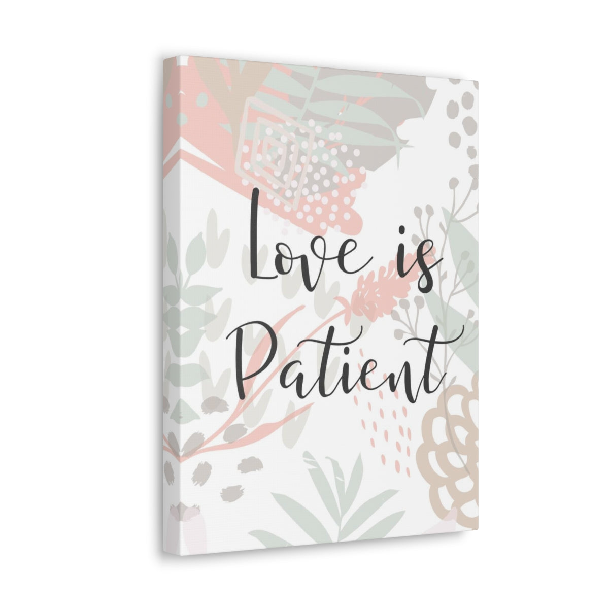 Scripture Walls Love Is Patient 1 Corinthians 13:4 Christian Wall Art Bible Verse Print Ready to Hang Unframed-Express Your Love Gifts