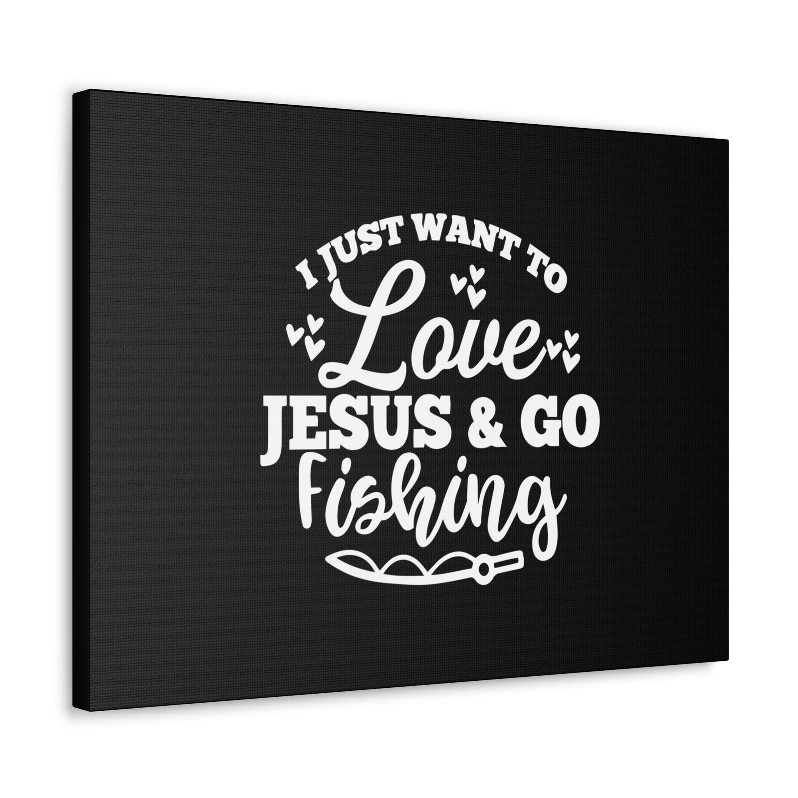 Scripture Walls Love Jesus & Go Fishing Matthew 4:19 Christian Wall Art Bible Verse Print Ready to Hang Unframed-Express Your Love Gifts