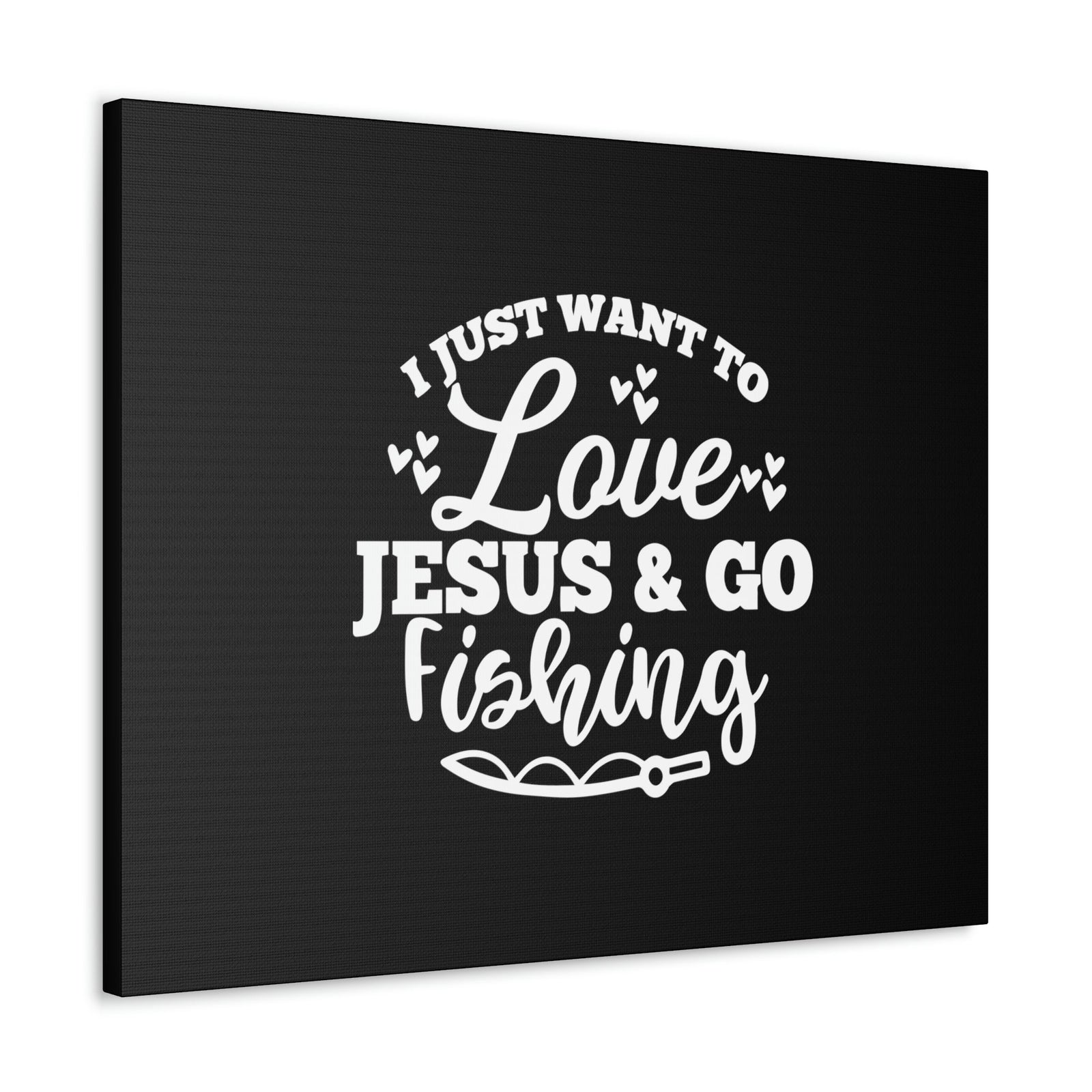 Scripture Walls Love Jesus & Go Fishing Matthew 4:19 Christian Wall Art Bible Verse Print Ready to Hang Unframed-Express Your Love Gifts
