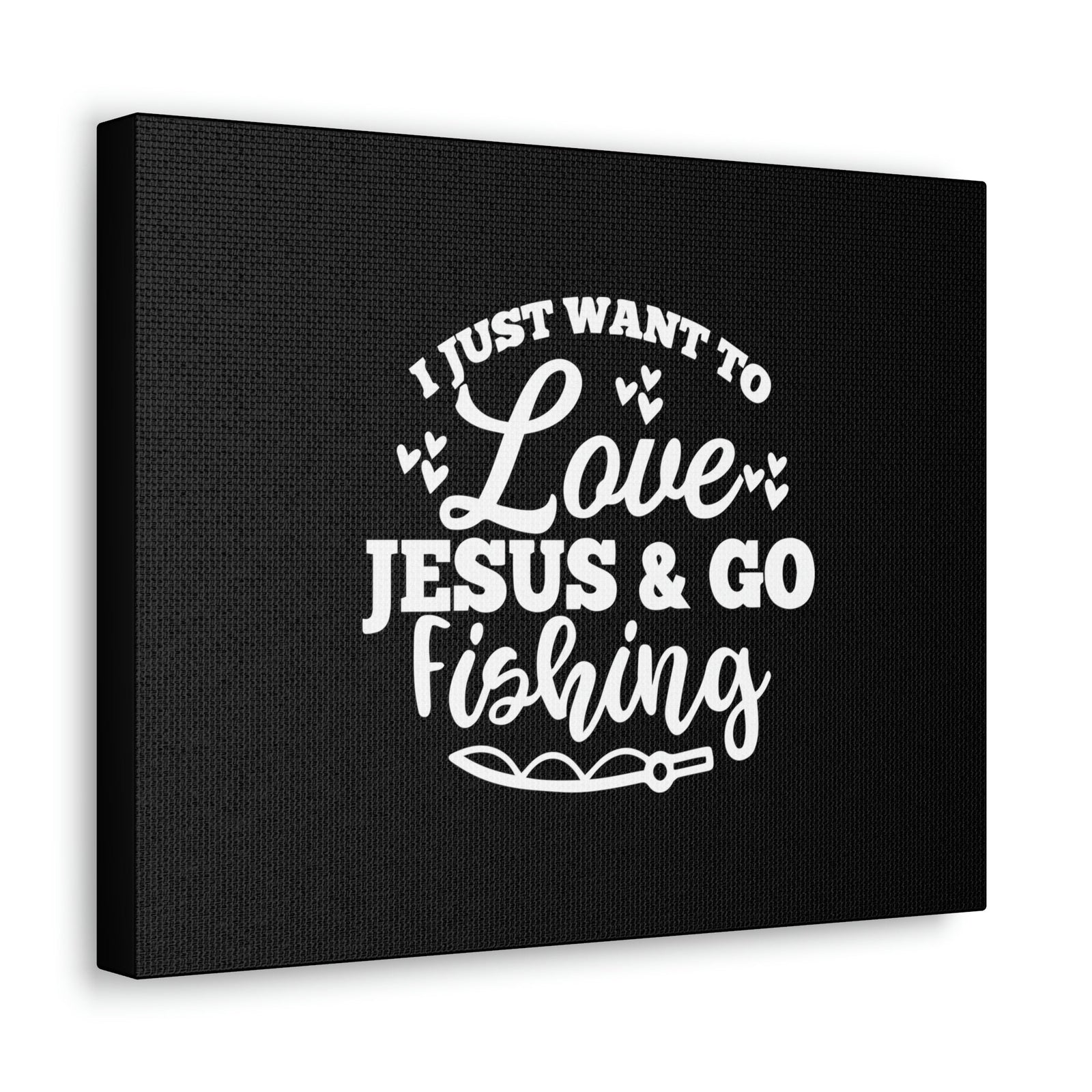 Scripture Walls Love Jesus & Go Fishing Matthew 4:19 Christian Wall Art Bible Verse Print Ready to Hang Unframed-Express Your Love Gifts