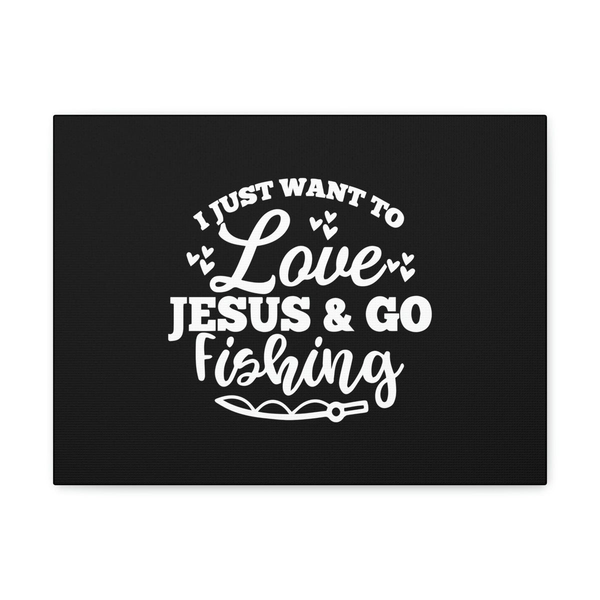 Scripture Walls Love Jesus & Go Fishing Matthew 4:19 Christian Wall Art Bible Verse Print Ready to Hang Unframed-Express Your Love Gifts