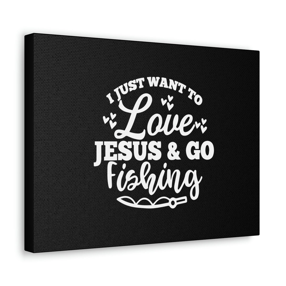 Scripture Walls Love Jesus & Go Fishing Matthew 4:19 Christian Wall Art Bible Verse Print Ready to Hang Unframed-Express Your Love Gifts