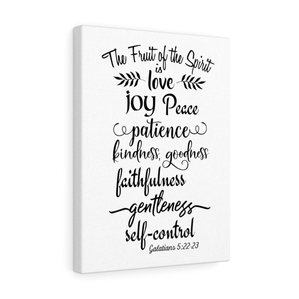 Scripture Walls Love Joy Peace Galatians 5:22-23 Bible Verse Canvas Christian Wall Art Ready to Hang Unframed-Express Your Love Gifts
