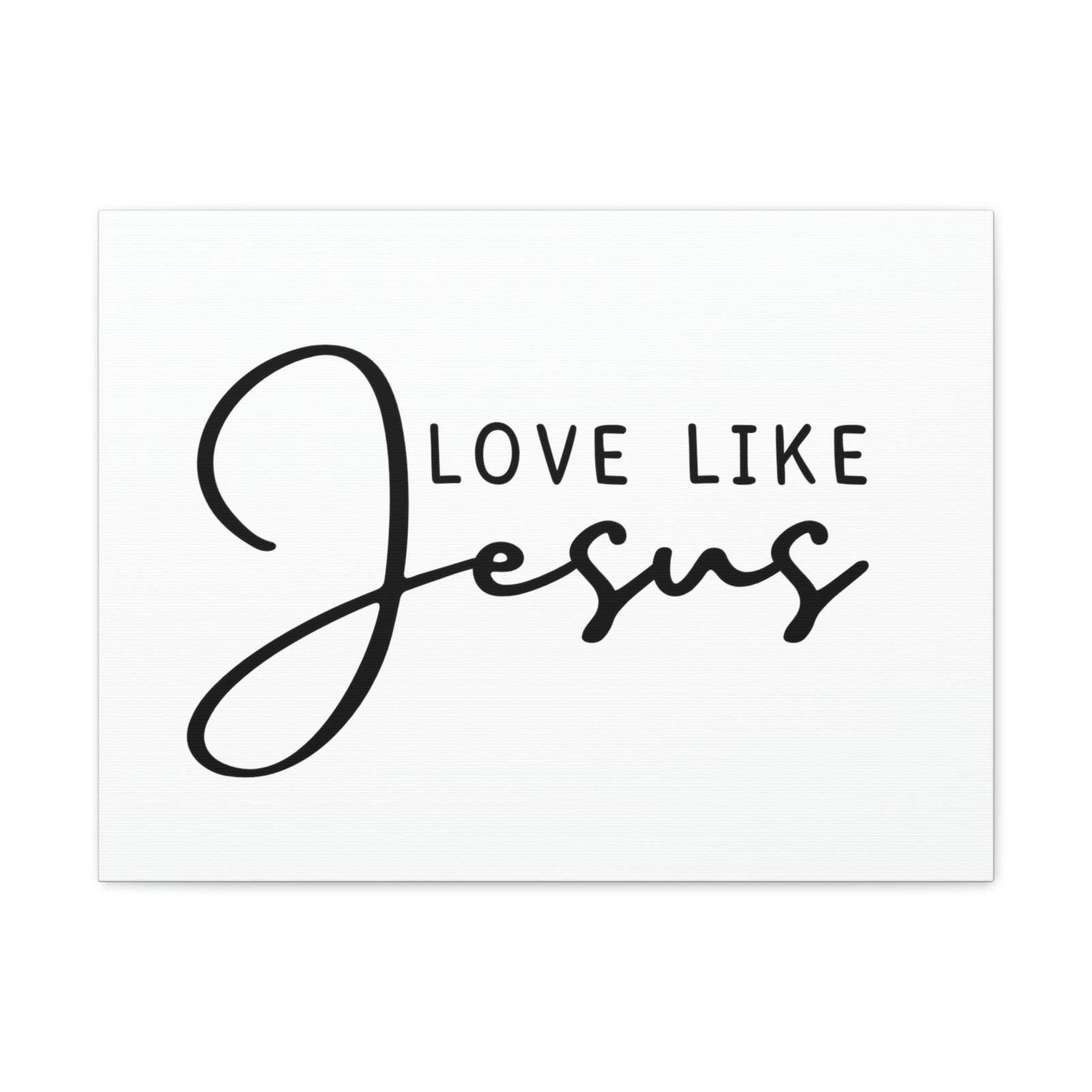 Scripture Walls Love Like Jesus Ephesians 5:2 White Christian Wall Art Bible Verse Print Ready to Hang Unframed-Express Your Love Gifts
