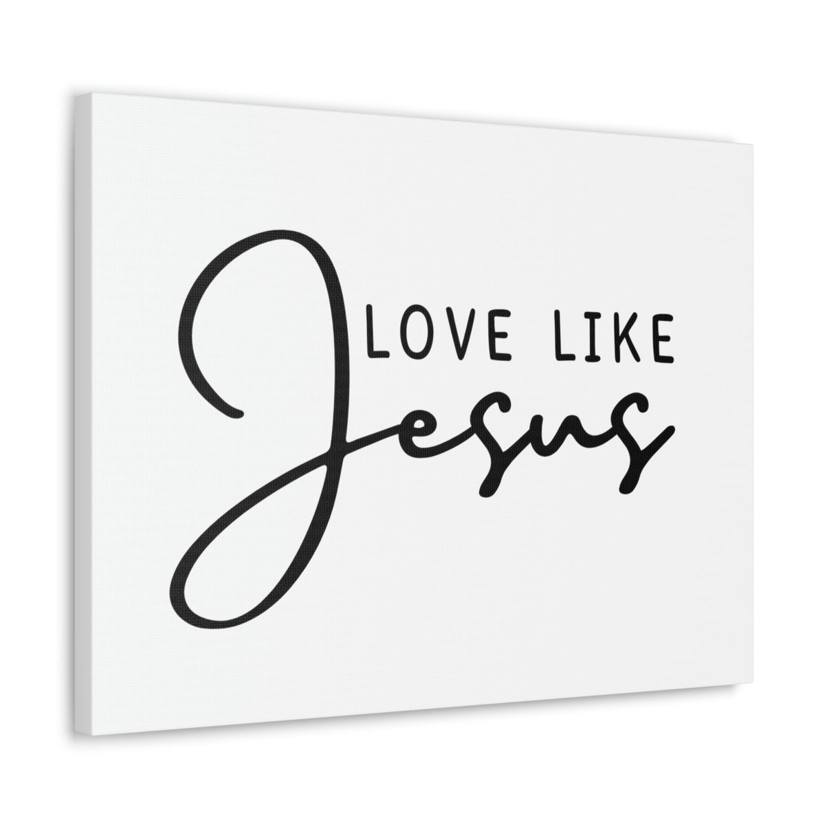 Scripture Walls Love Like Jesus Ephesians 5:2 White Christian Wall Art Bible Verse Print Ready to Hang Unframed-Express Your Love Gifts