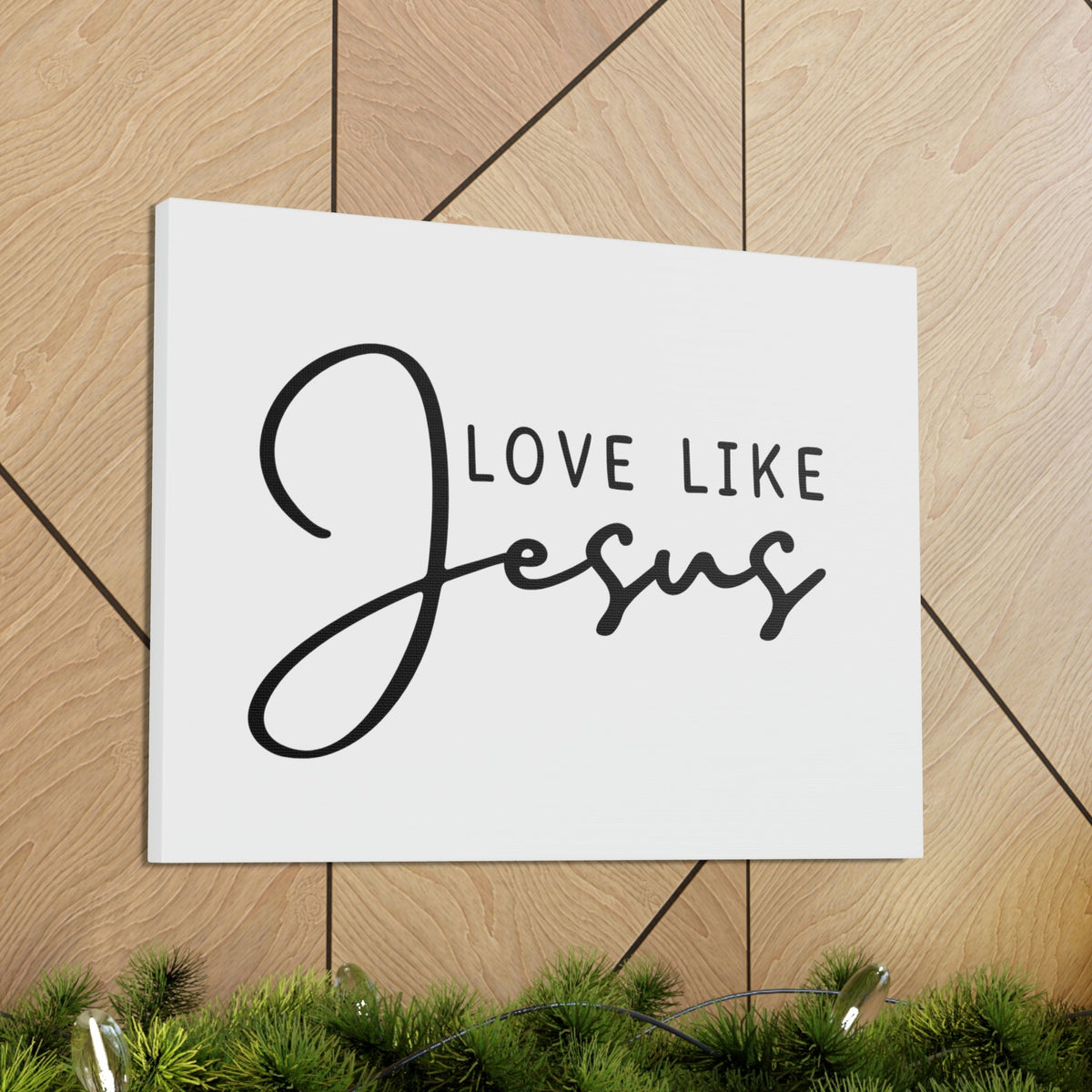 Scripture Walls Love Like Jesus Ephesians 5:2 White Christian Wall Art Bible Verse Print Ready to Hang Unframed-Express Your Love Gifts