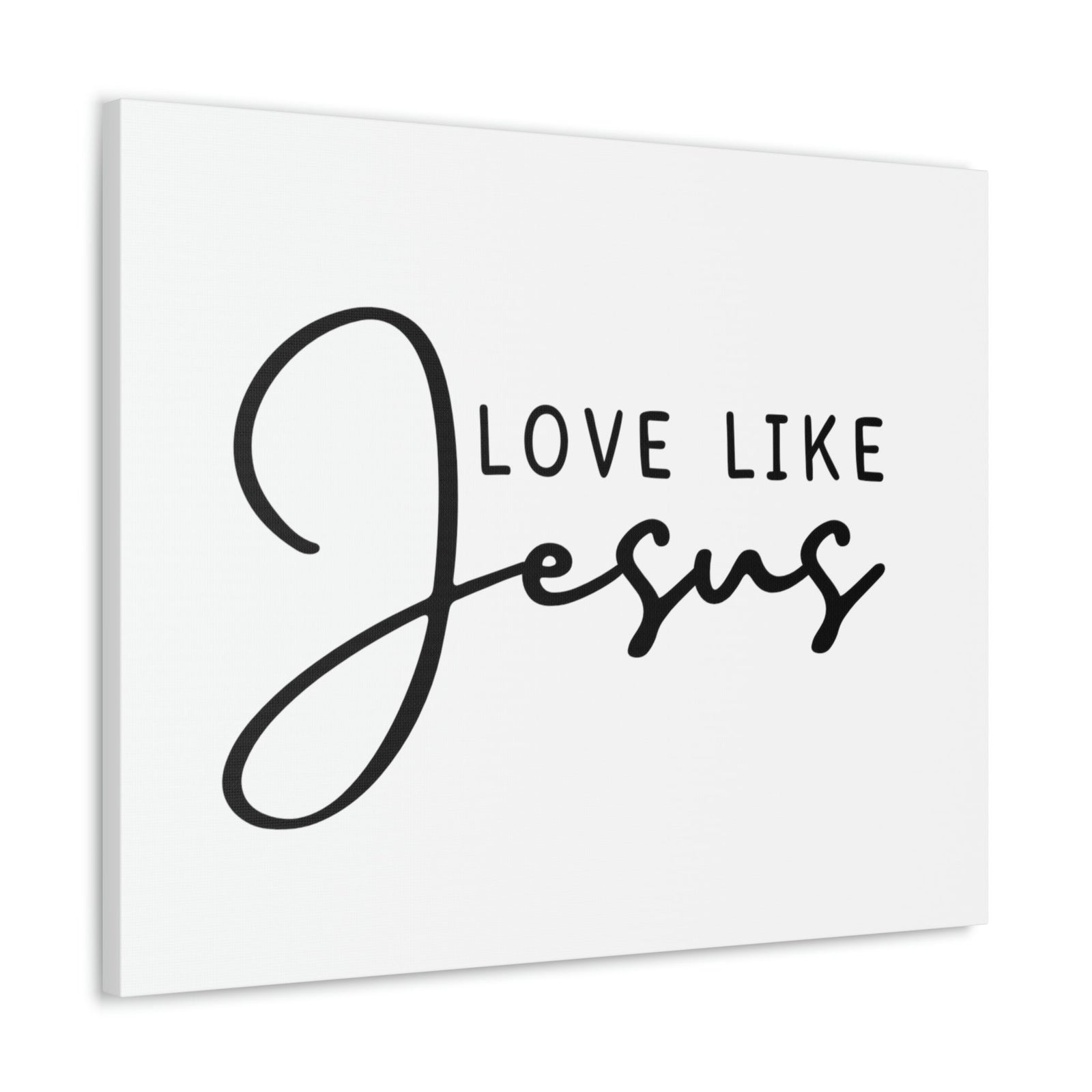 Scripture Walls Love Like Jesus Ephesians 5:2 White Christian Wall Art Bible Verse Print Ready to Hang Unframed-Express Your Love Gifts