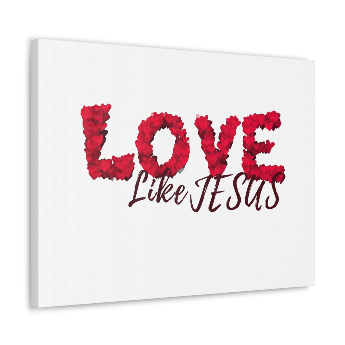 Scripture Walls Love Like Jesus John 13:34 Christian Wall Art Print Ready to Hang Unframed-Express Your Love Gifts