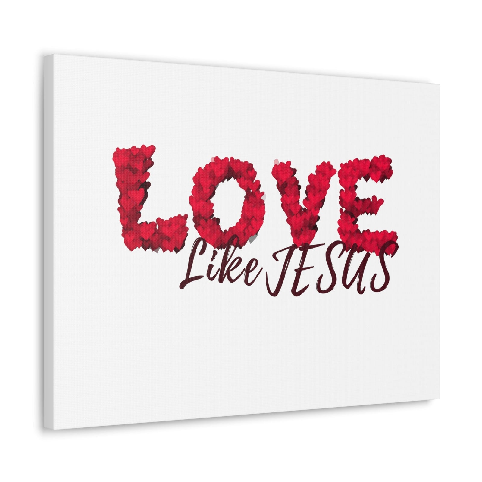 Scripture Walls Love Like Jesus John 13:34 Christian Wall Art Print Ready to Hang Unframed-Express Your Love Gifts