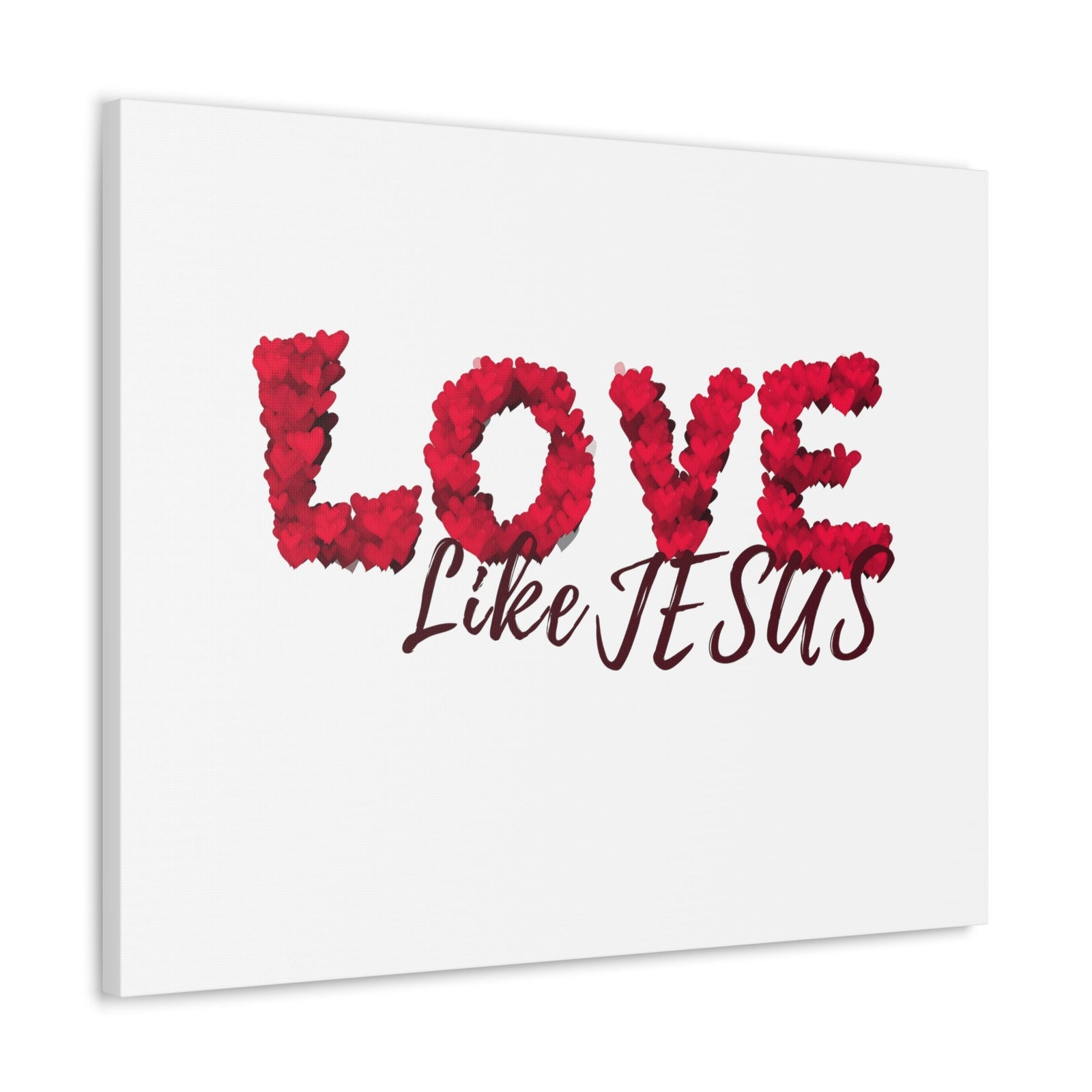 Scripture Walls Love Like Jesus John 13:34 Christian Wall Art Print Ready to Hang Unframed-Express Your Love Gifts