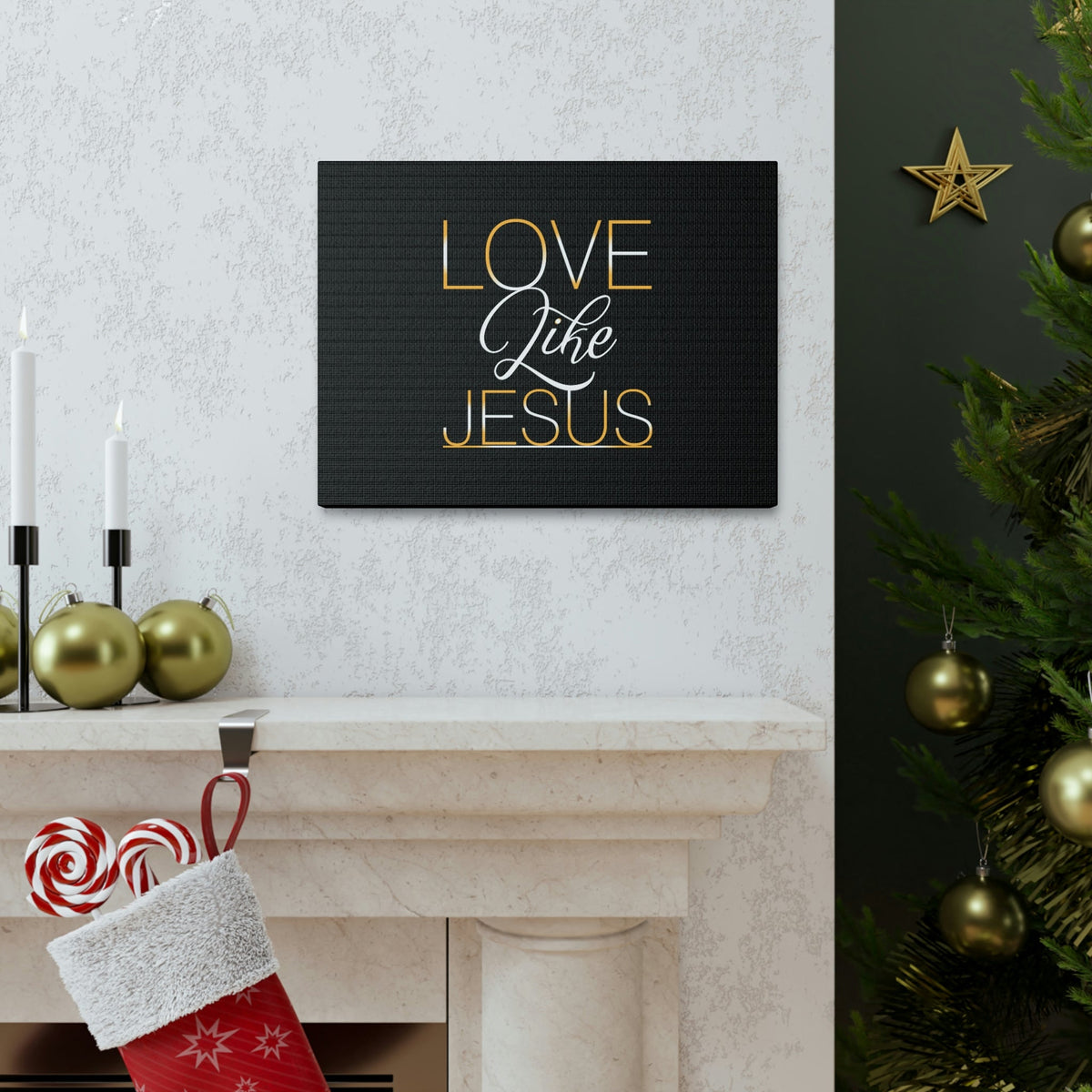 Scripture Walls Love Like Jesus John 14:21 Christian Wall Art Bible Verse Print Ready to Hang Unframed-Express Your Love Gifts