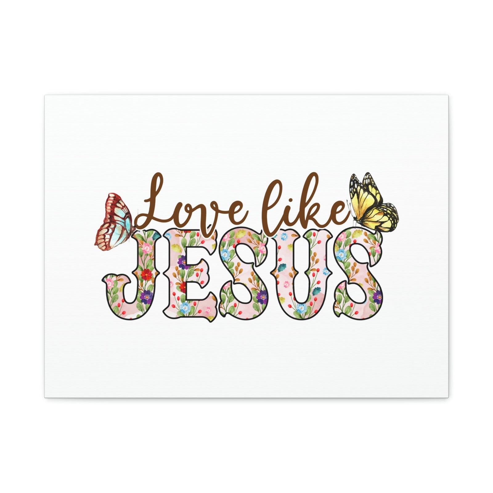 Scripture Walls Love Like Jesus John 15:12 Christian Wall Art Bible Verse Print Ready to Hang Unframed-Express Your Love Gifts