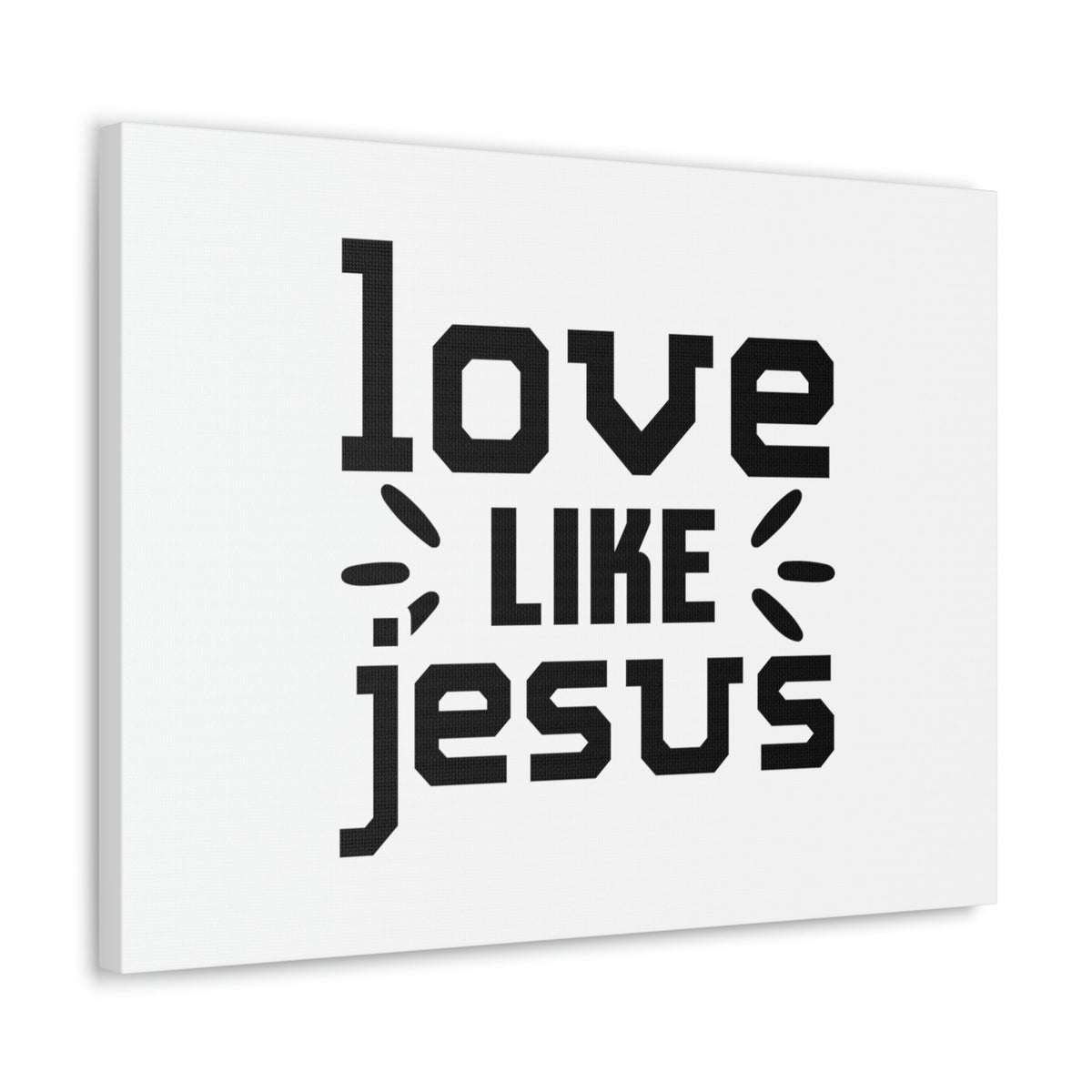Scripture Walls Love Like Jesus John 15:12 Plain Christian Wall Art Bible Verse Print Ready to Hang Unframed-Express Your Love Gifts