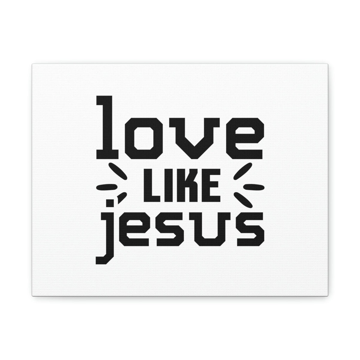 Scripture Walls Love Like Jesus John 15:12 Plain Christian Wall Art Bible Verse Print Ready to Hang Unframed-Express Your Love Gifts