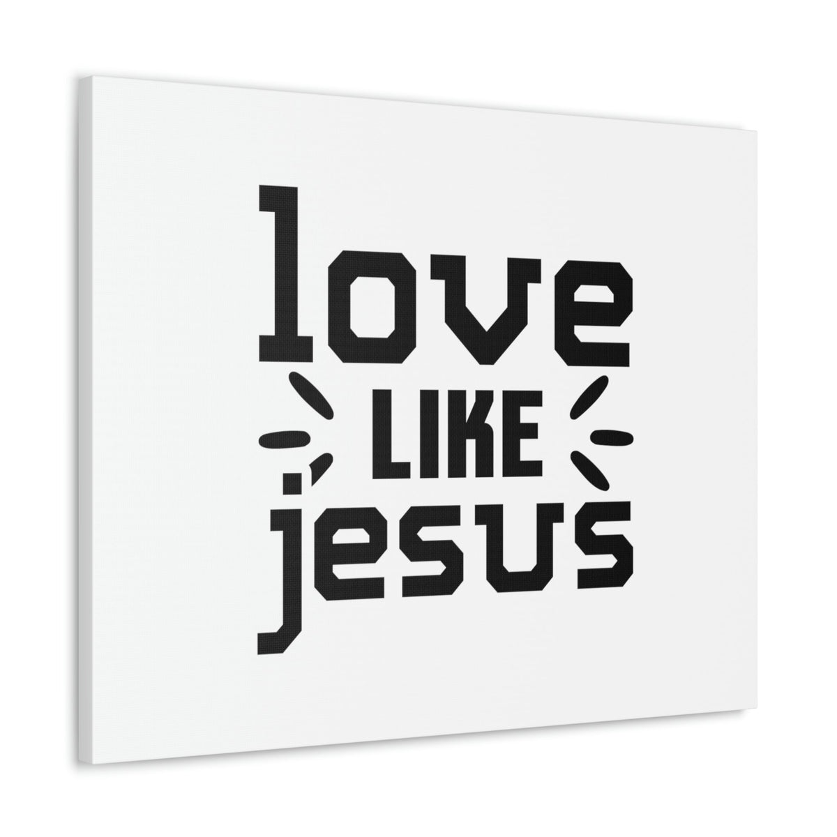 Scripture Walls Love Like Jesus John 15:12 Plain Christian Wall Art Bible Verse Print Ready to Hang Unframed-Express Your Love Gifts