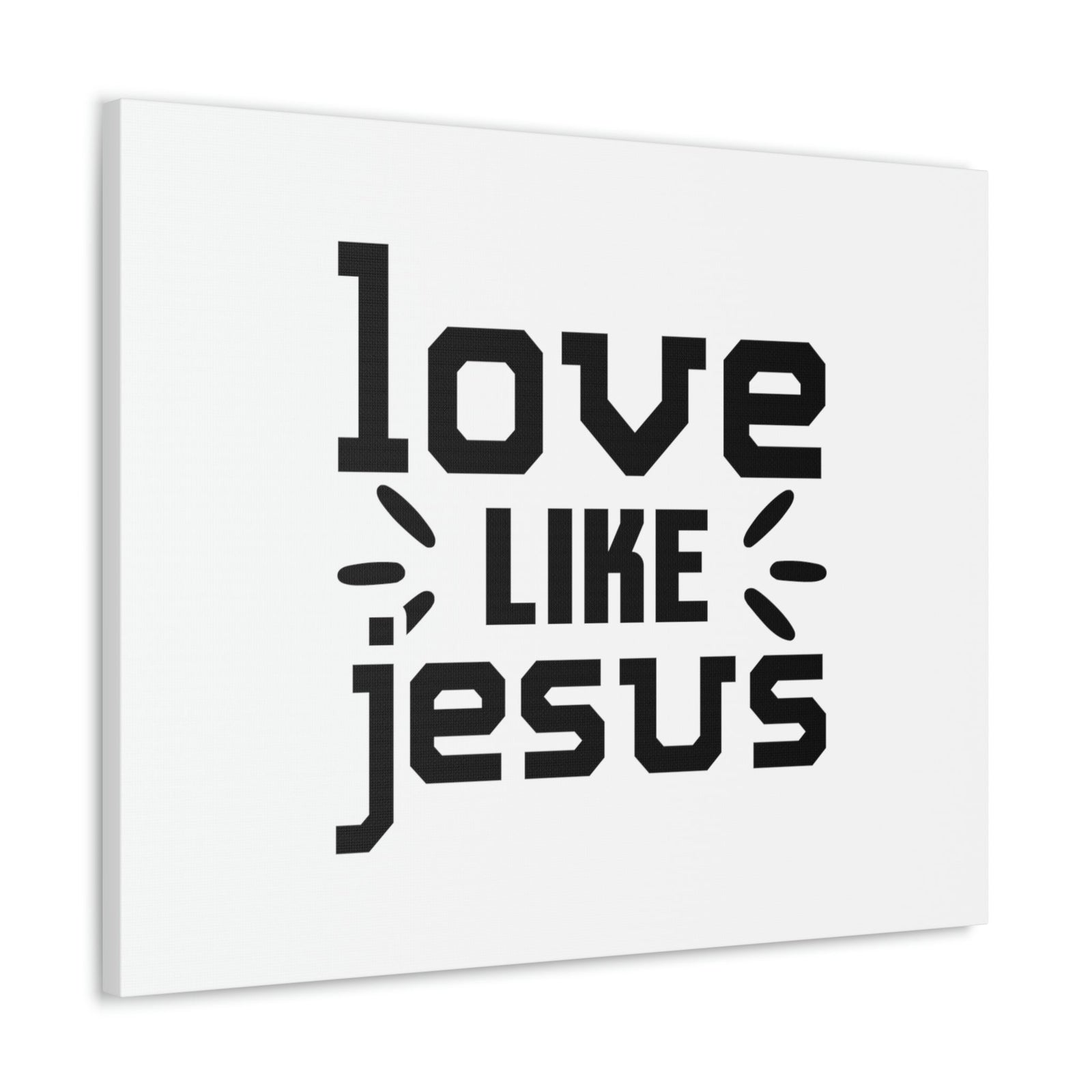 Scripture Walls Love Like Jesus John 15:12 Plain Christian Wall Art Bible Verse Print Ready to Hang Unframed-Express Your Love Gifts