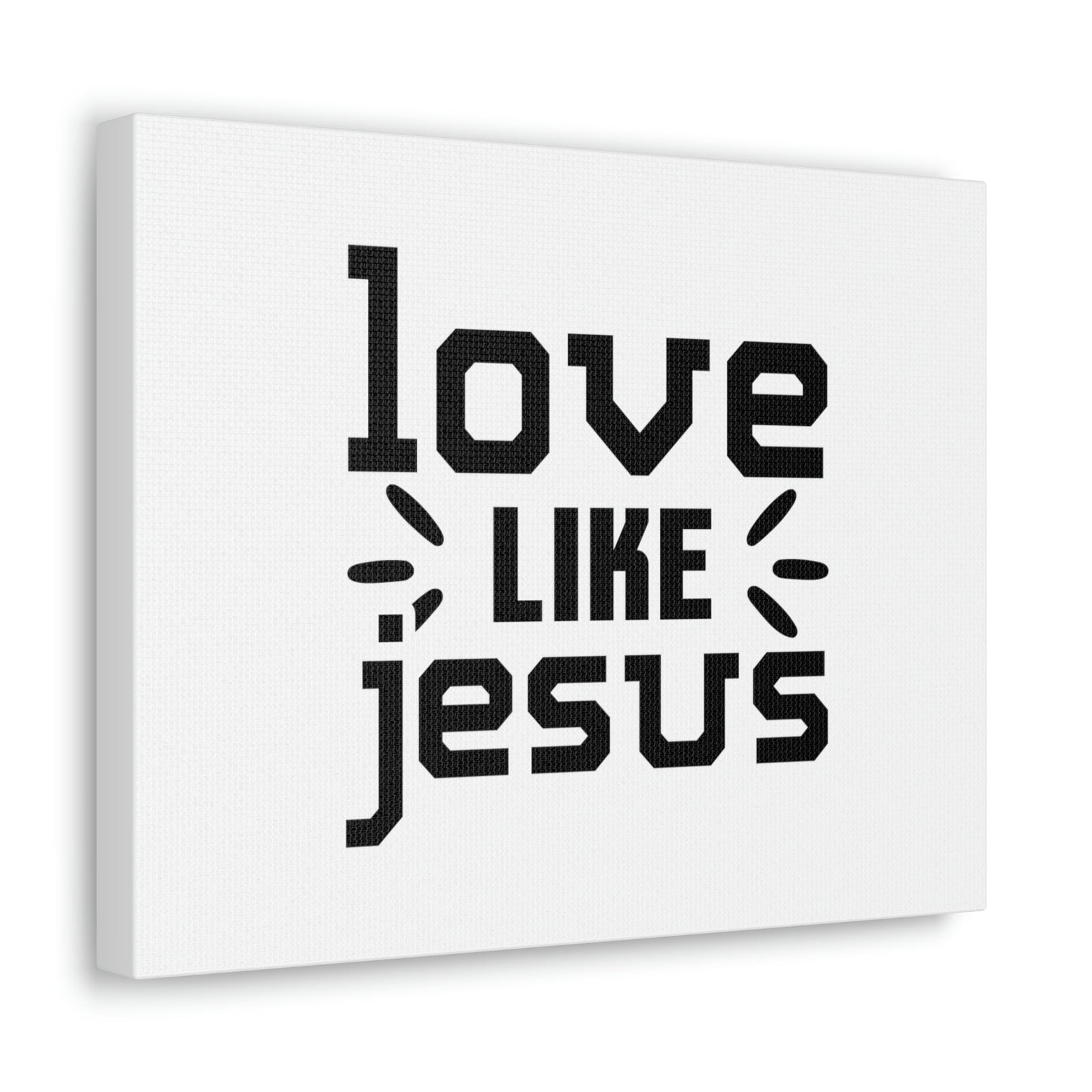Scripture Walls Love Like Jesus John 15:12 Plain Christian Wall Art Bible Verse Print Ready to Hang Unframed-Express Your Love Gifts