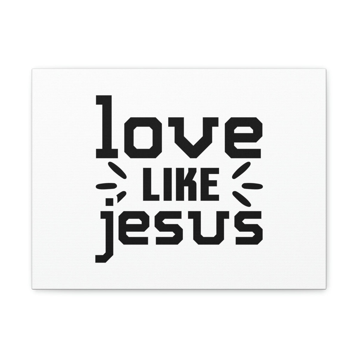 Scripture Walls Love Like Jesus John 15:12 Plain Christian Wall Art Bible Verse Print Ready to Hang Unframed-Express Your Love Gifts