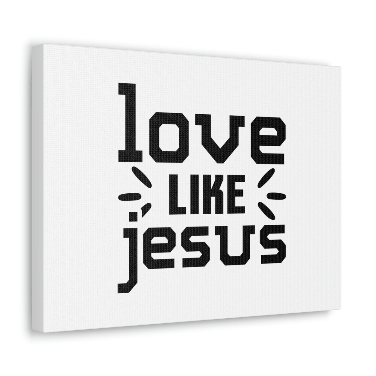 Scripture Walls Love Like Jesus John 15:12 Plain Christian Wall Art Bible Verse Print Ready to Hang Unframed-Express Your Love Gifts