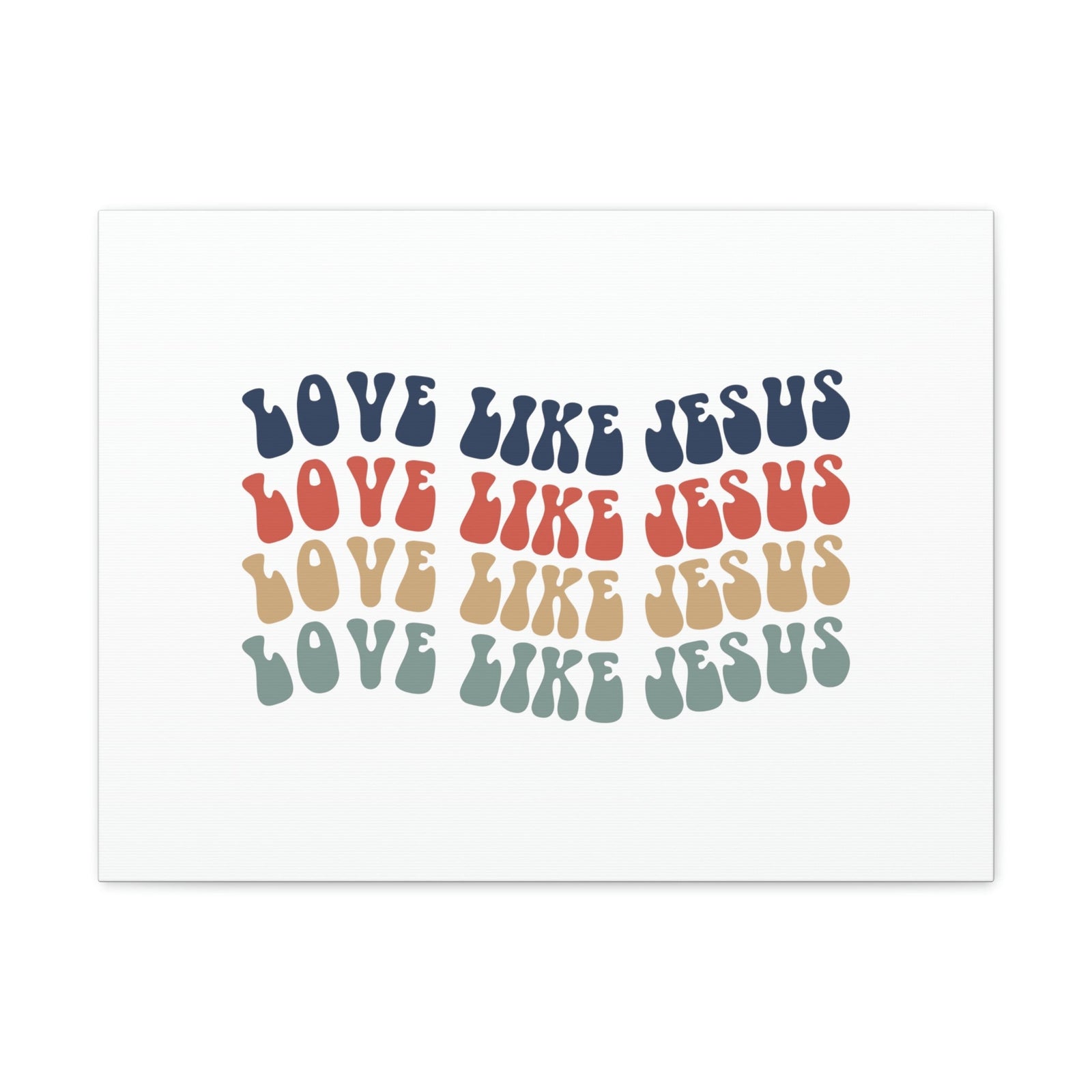Scripture Walls Love Like Multicolor Jesus Ephesians 5:2 Christian Wall Art Bible Verse Print Ready to Hang Unframed-Express Your Love Gifts