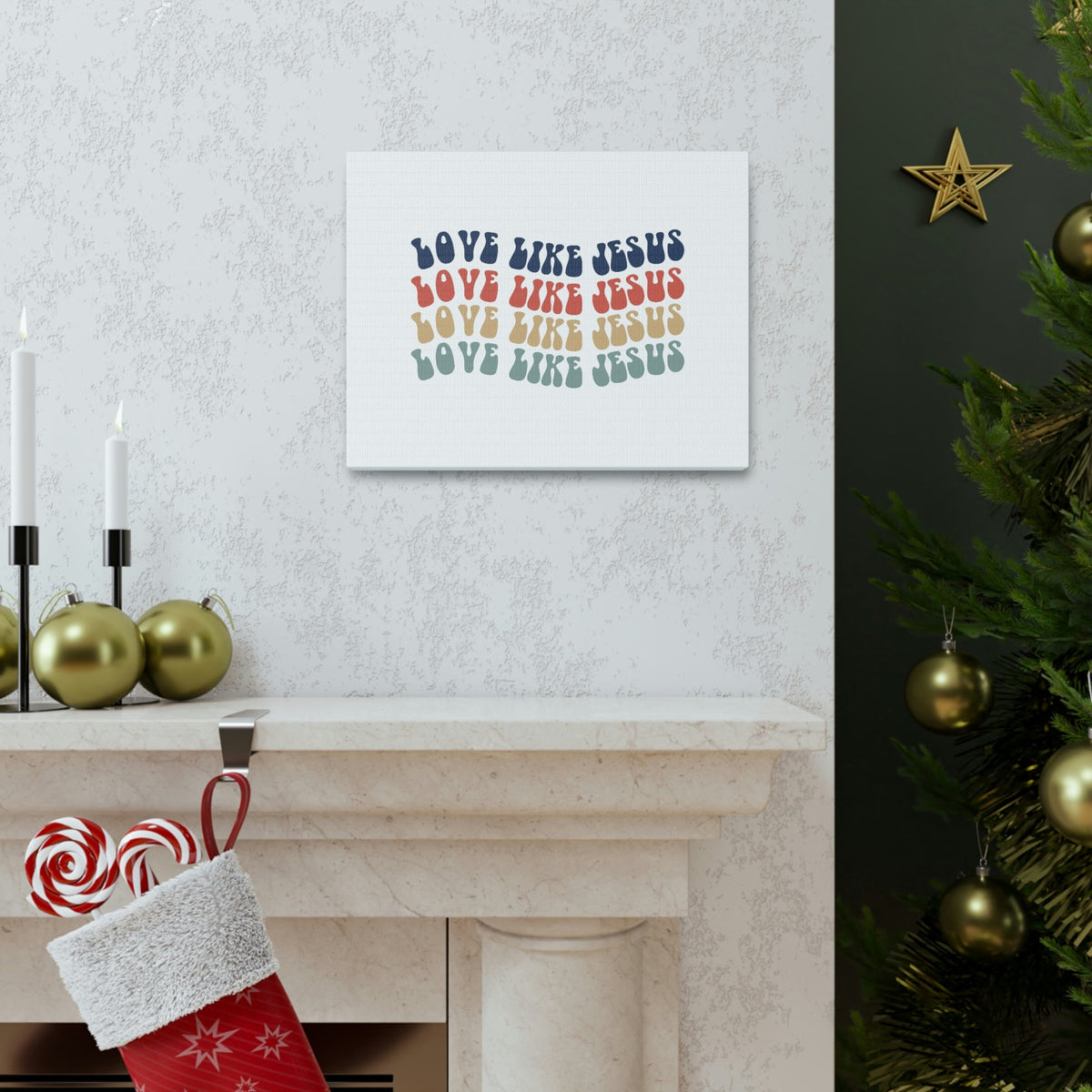 Scripture Walls Love Like Multicolor Jesus Ephesians 5:2 Christian Wall Art Bible Verse Print Ready to Hang Unframed-Express Your Love Gifts