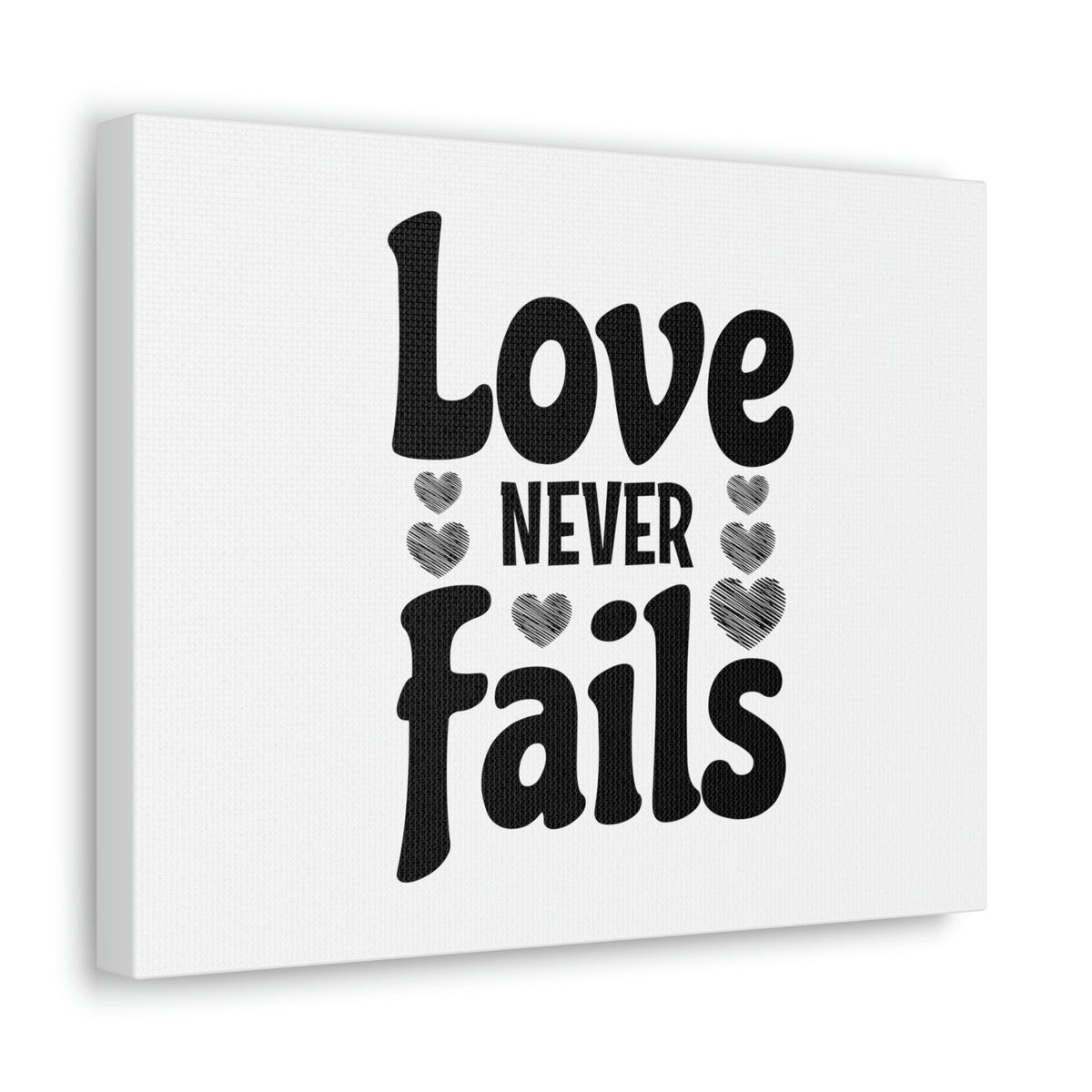 Scripture Walls Love Never Fails 1 Corinthians 13:8 Christian Wall Art Bible Verse Print Ready to Hang Unframed-Express Your Love Gifts