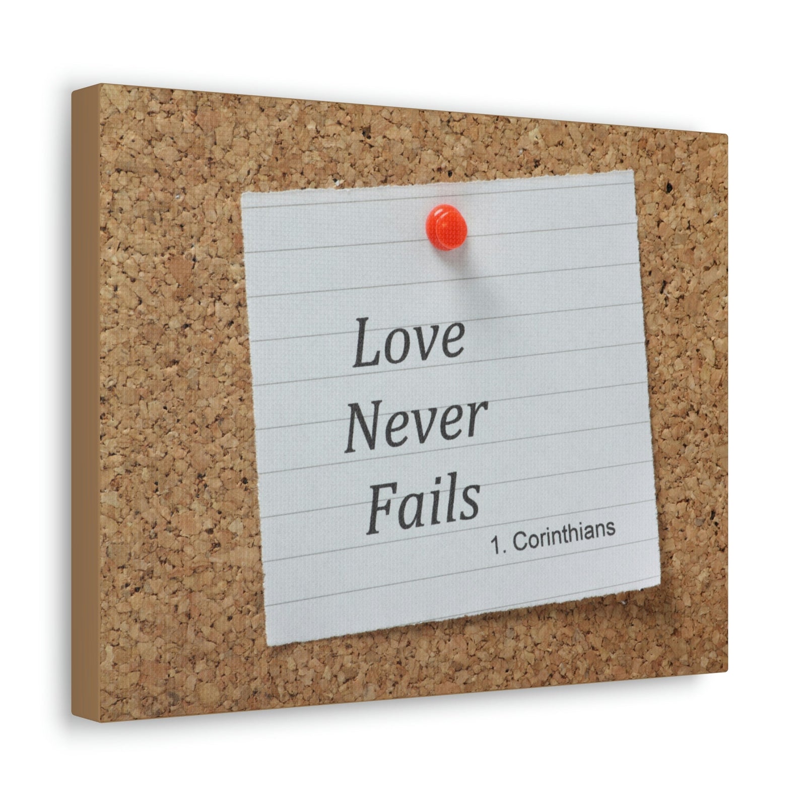 Scripture Walls Love Never Fails 1 Corinthians 13 Christian Wall Art Bible Verse Print Ready to Hang Unframed-Express Your Love Gifts