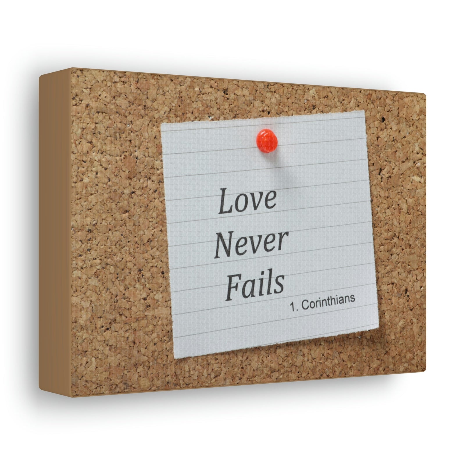 Scripture Walls Love Never Fails 1 Corinthians 13 Christian Wall Art Bible Verse Print Ready to Hang Unframed-Express Your Love Gifts