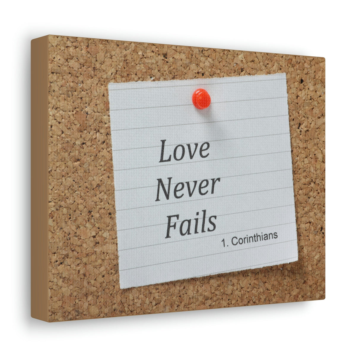 Scripture Walls Love Never Fails 1 Corinthians 13 Christian Wall Art Bible Verse Print Ready to Hang Unframed-Express Your Love Gifts