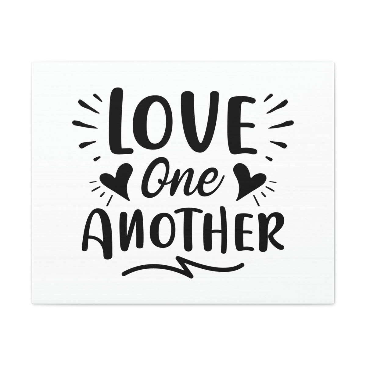 Scripture Walls Love One Another John 15:12 Christian Wall Art Print Ready to Hang Unframed-Express Your Love Gifts