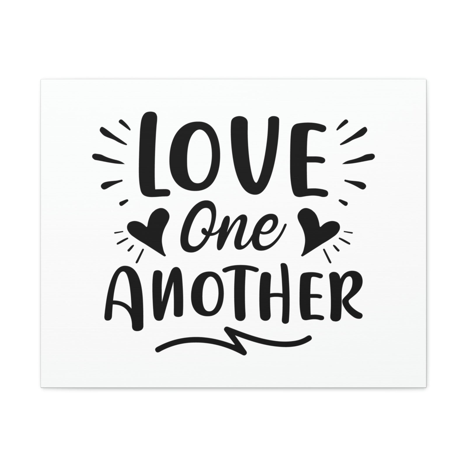 Scripture Walls Love One Another John 15:12 Christian Wall Art Print Ready to Hang Unframed-Express Your Love Gifts