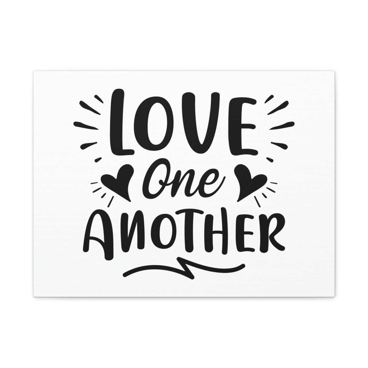 Scripture Walls Love One Another John 15:12 Christian Wall Art Print Ready to Hang Unframed-Express Your Love Gifts