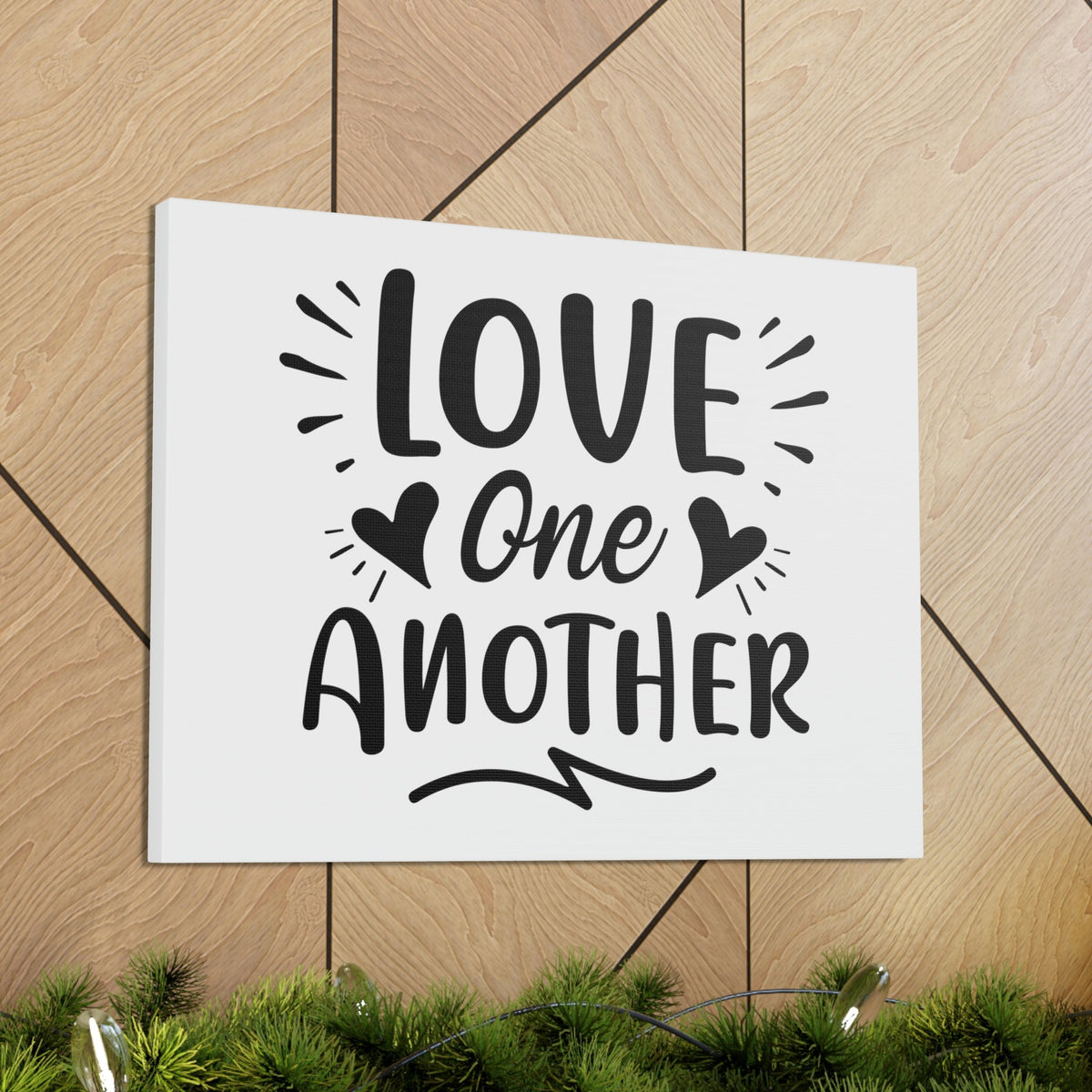 Scripture Walls Love One Another John 15:12 Christian Wall Art Print Ready to Hang Unframed-Express Your Love Gifts