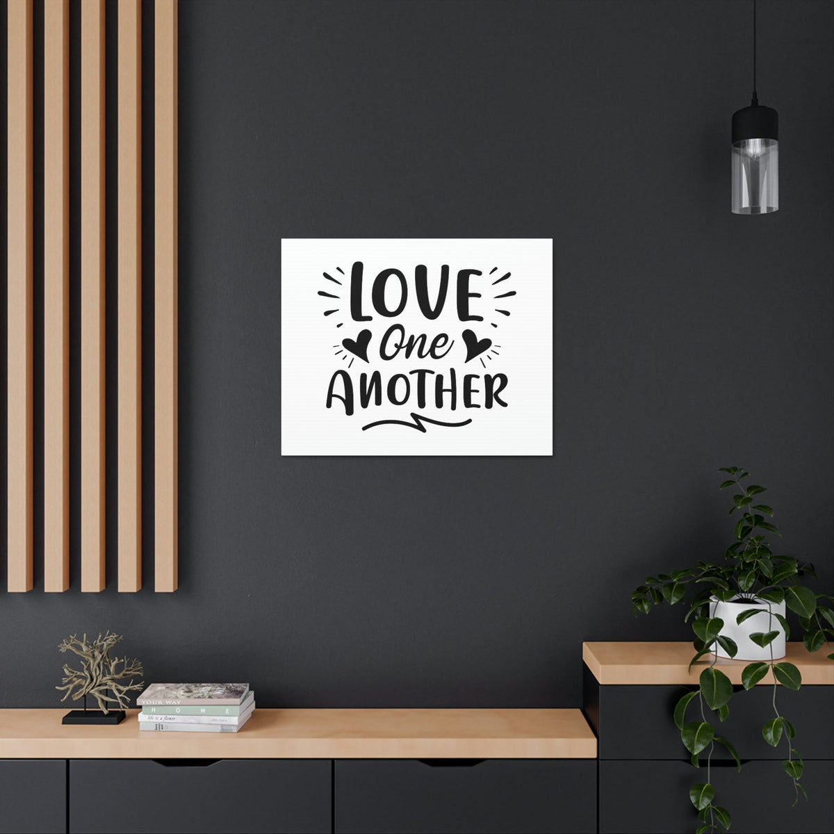 Scripture Walls Love One Another John 15:12 Christian Wall Art Print Ready to Hang Unframed-Express Your Love Gifts