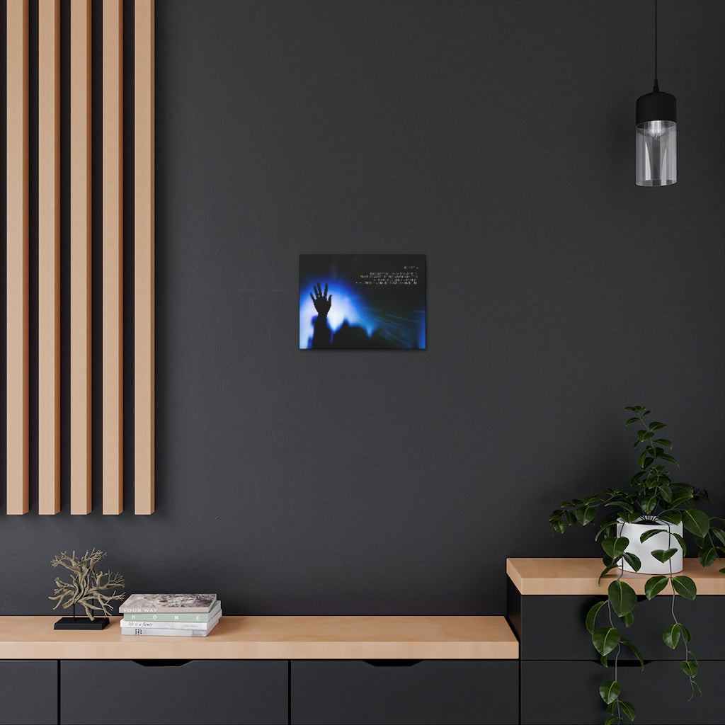 Scripture Walls Loved The World John 3:16 Bible Verse Canvas Christian Wall Art Ready to Hang Unframed-Express Your Love Gifts