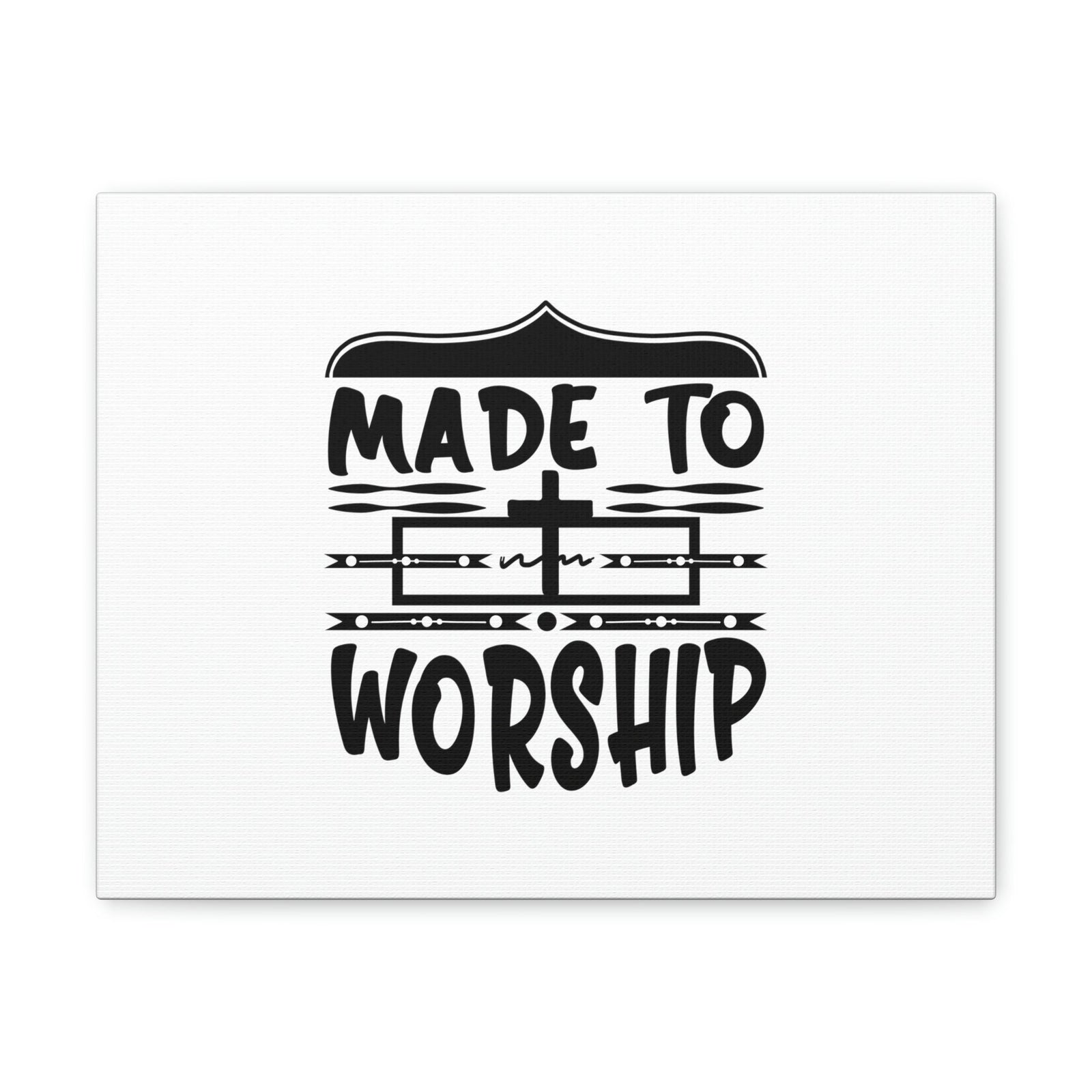Scripture Walls Made To Worship Revelation 4:11 White Christian Wall Art Bible Verse Print Ready to Hang Unframed-Express Your Love Gifts