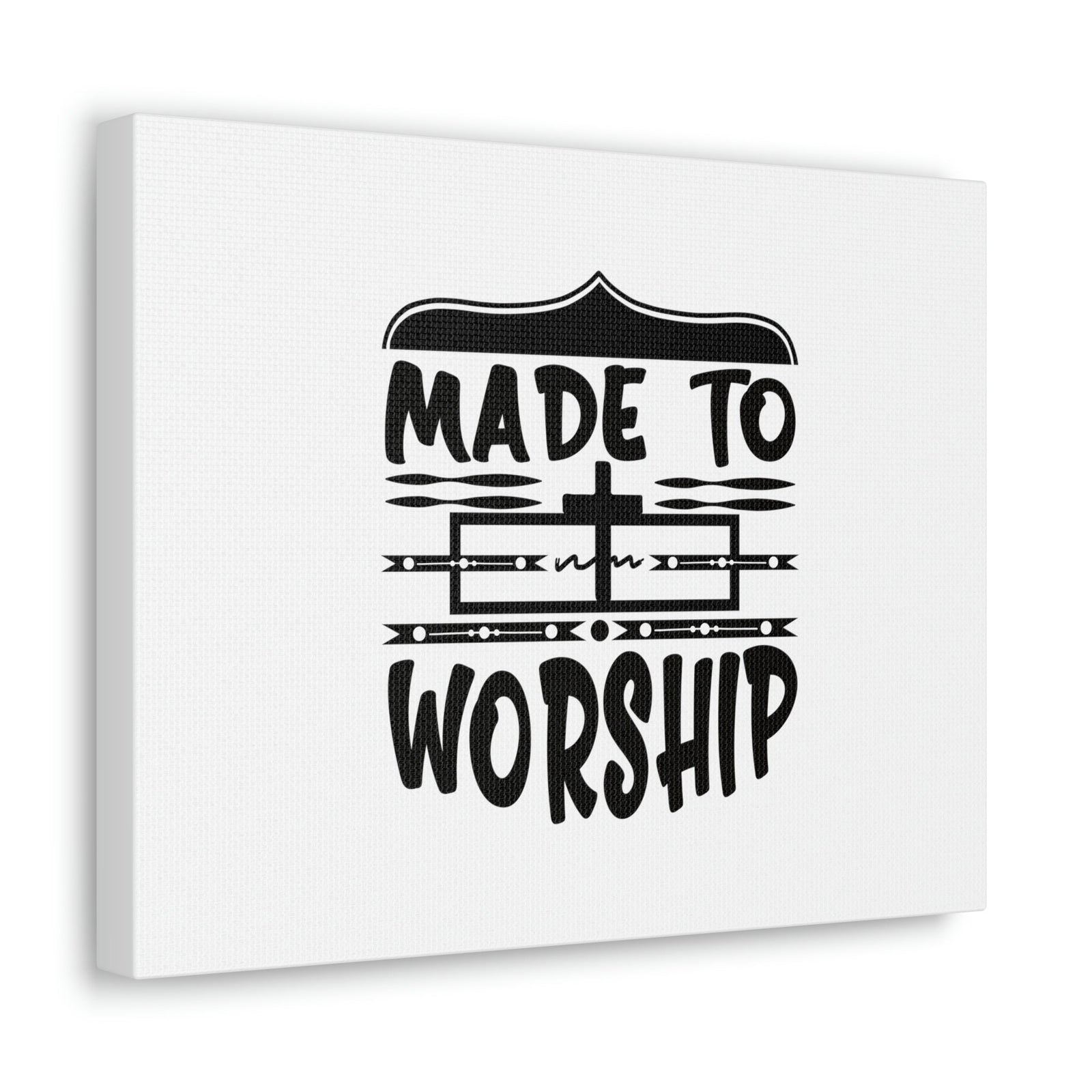 Scripture Walls Made To Worship Revelation 4:11 White Christian Wall Art Bible Verse Print Ready to Hang Unframed-Express Your Love Gifts