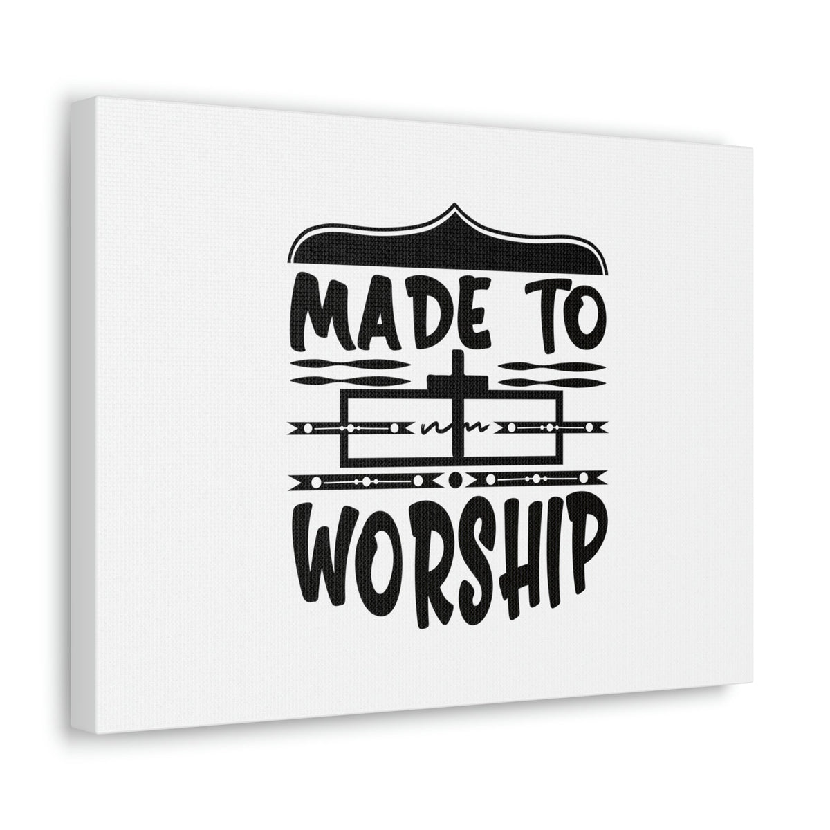 Scripture Walls Made To Worship Revelation 4:11 White Christian Wall Art Bible Verse Print Ready to Hang Unframed-Express Your Love Gifts
