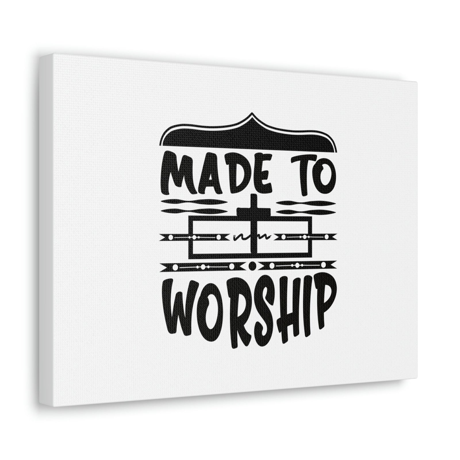 Scripture Walls Made To Worship Revelation 4:11 White Christian Wall Art Bible Verse Print Ready to Hang Unframed-Express Your Love Gifts