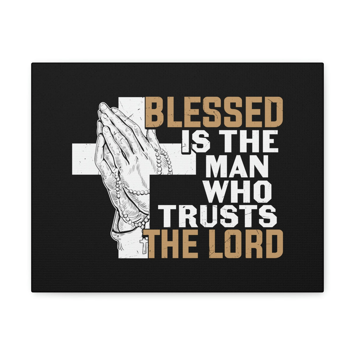 Scripture Walls Man Who Trusts The Lord Jeremiah 17:7 Christian Wall Art Bible Verse Print Ready to Hang Unframed-Express Your Love Gifts